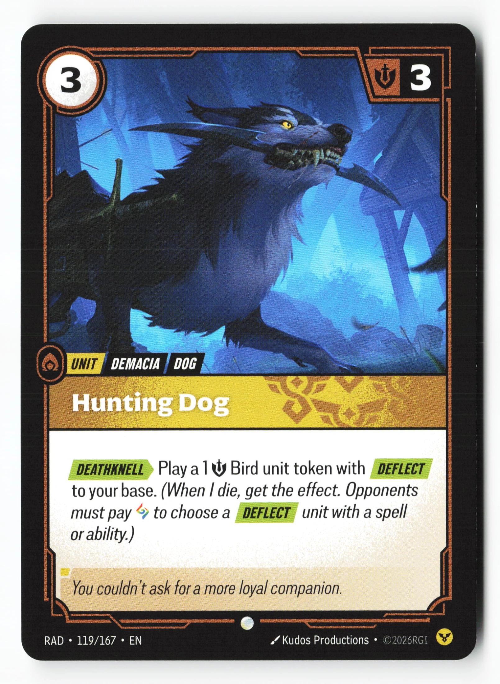Hunting Dog (RAD 119) — Voorkant