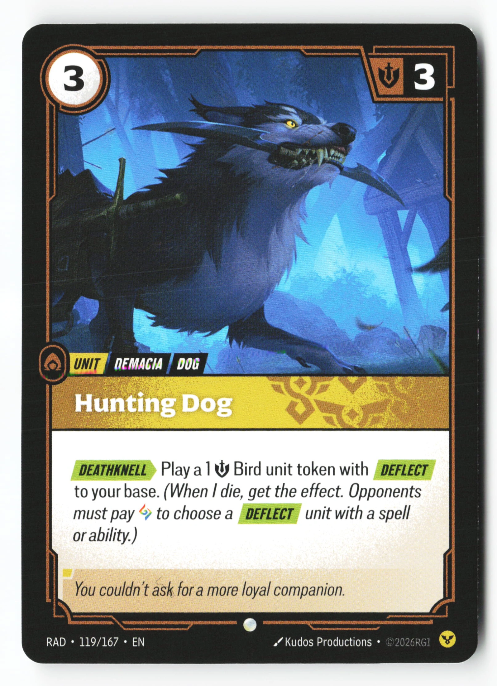 Hunting Dog (RAD 119) — Voorkant