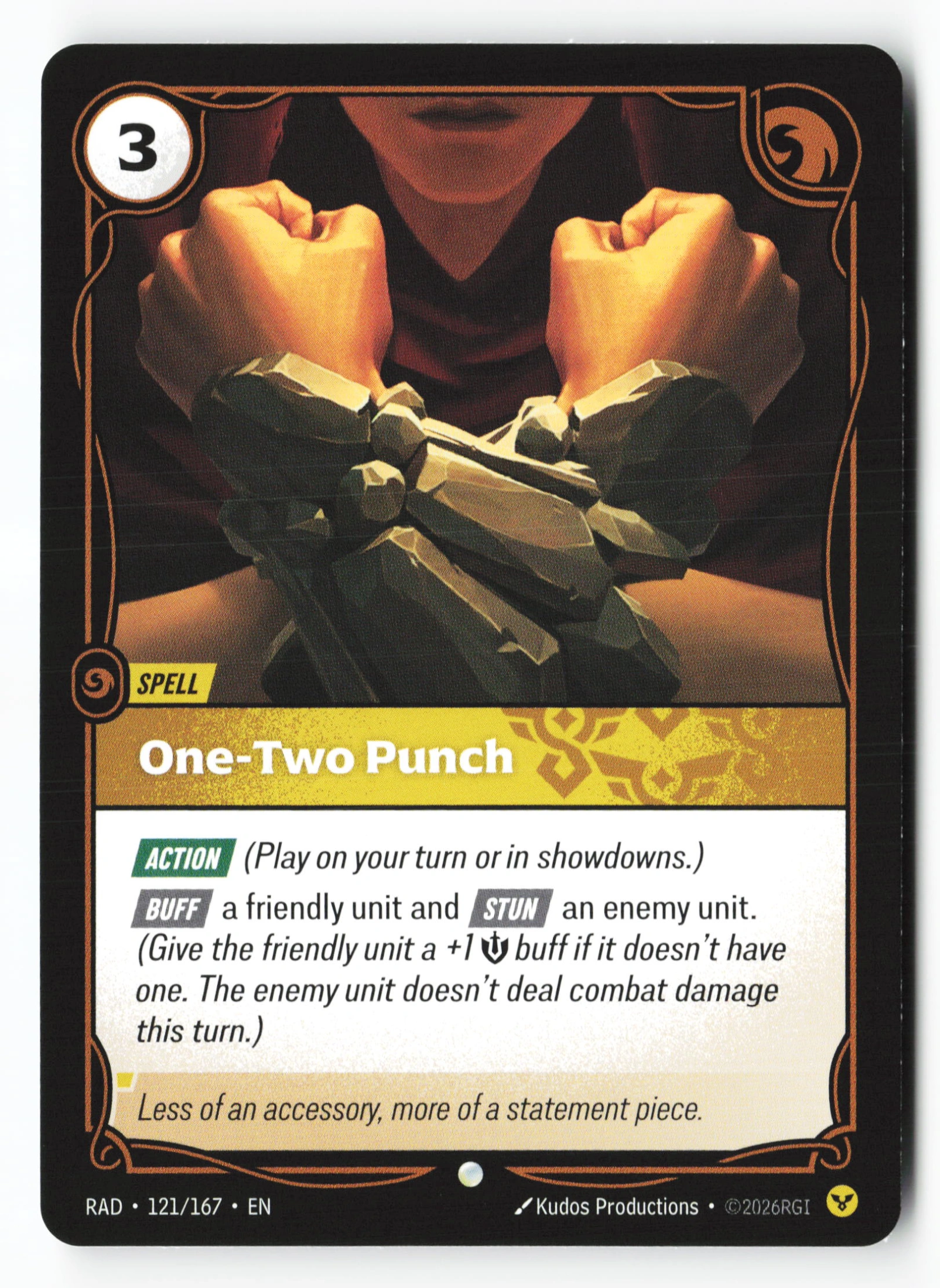 One-two Punch (RAD 121) — Voorkant