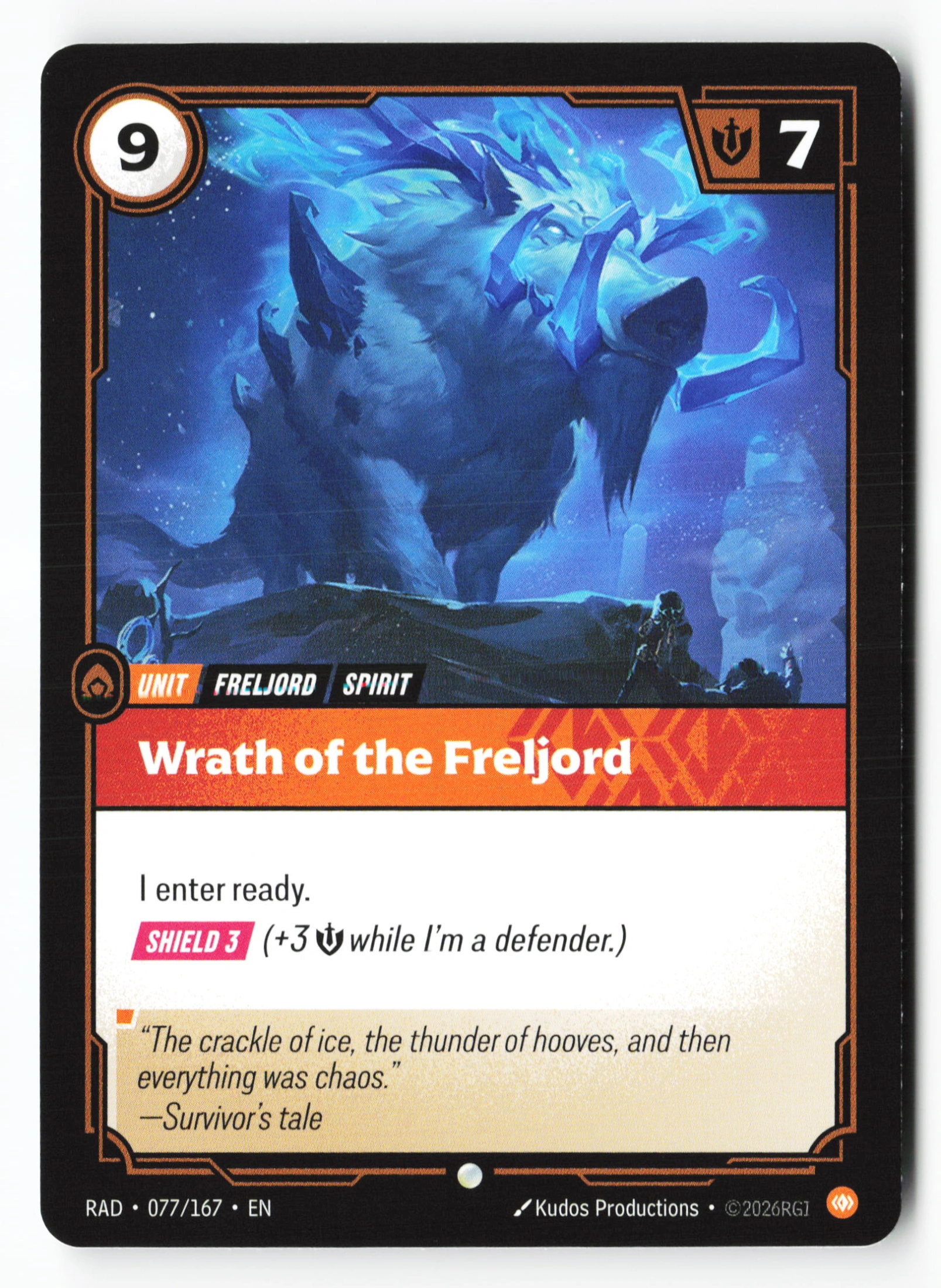 Wrath Of The Freljord (RAD 077) — Voorkant