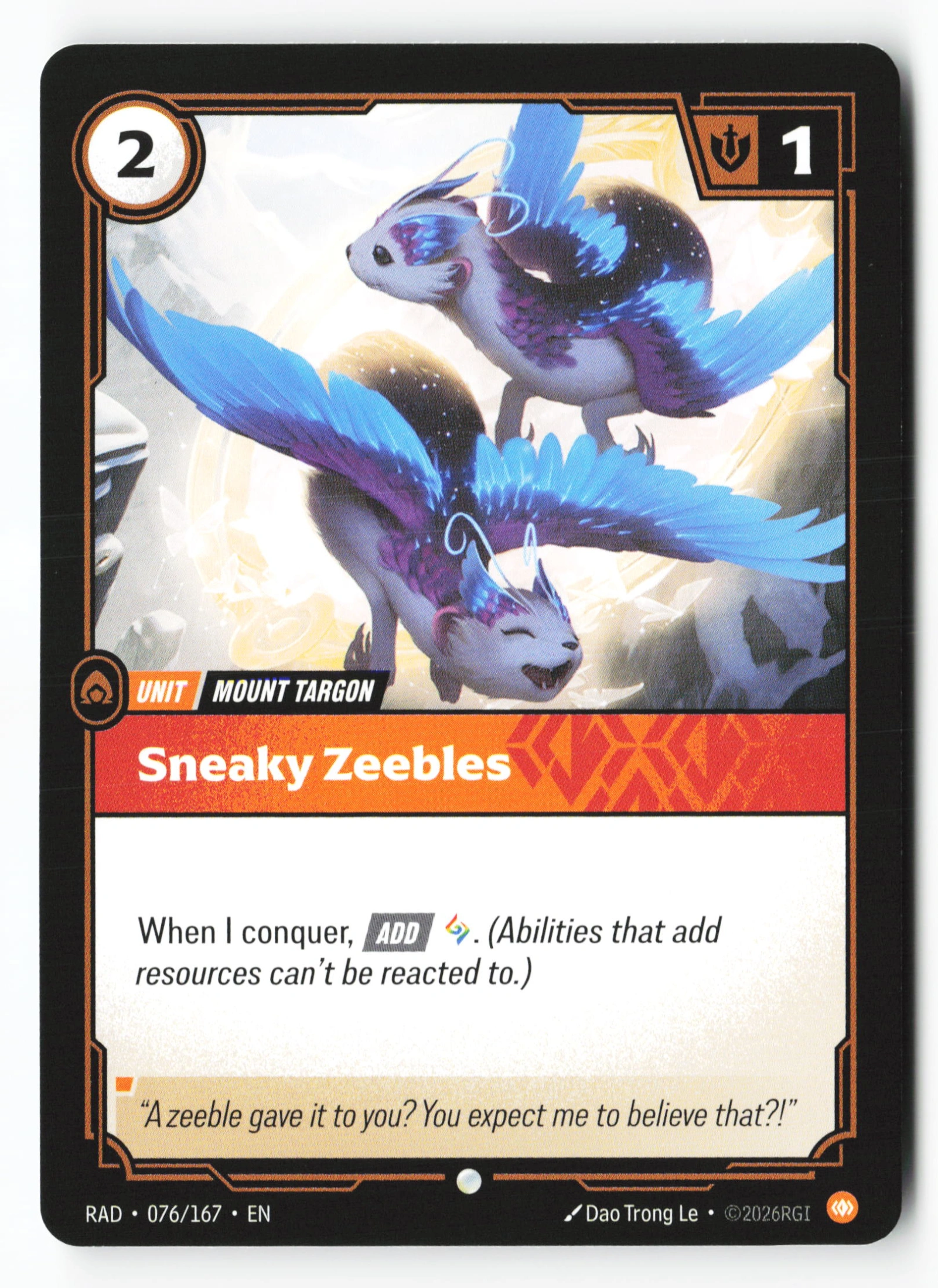 Sneaky Zeebles (RAD 076) — Voorkant