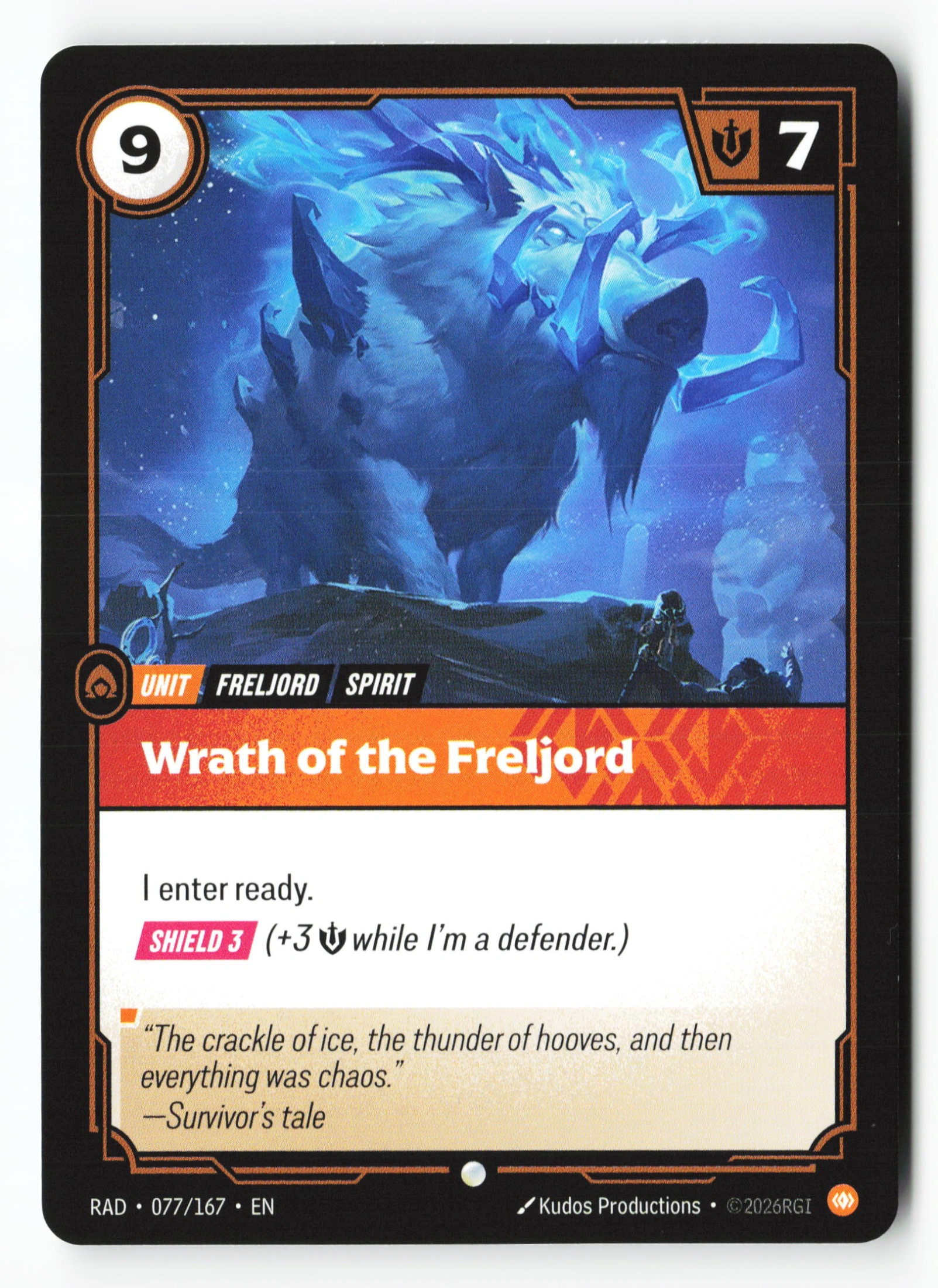Wrath Of The Freljord (RAD 077) — Voorkant