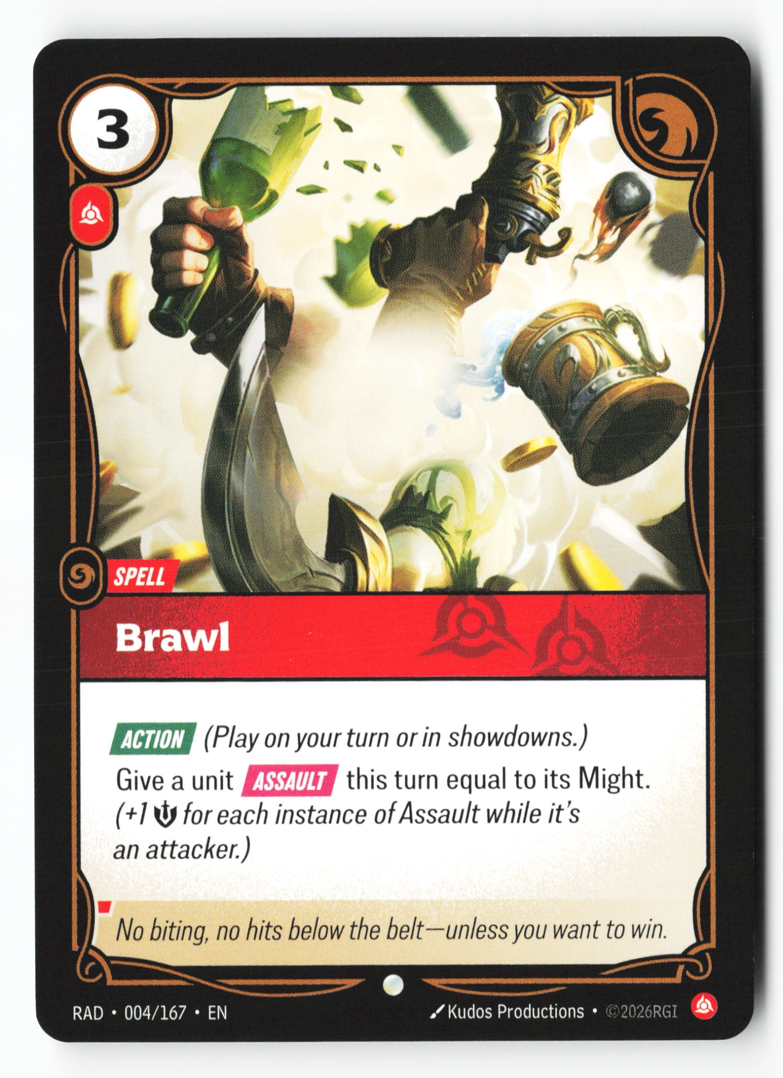 Brawl (RAD 004) — Voorkant