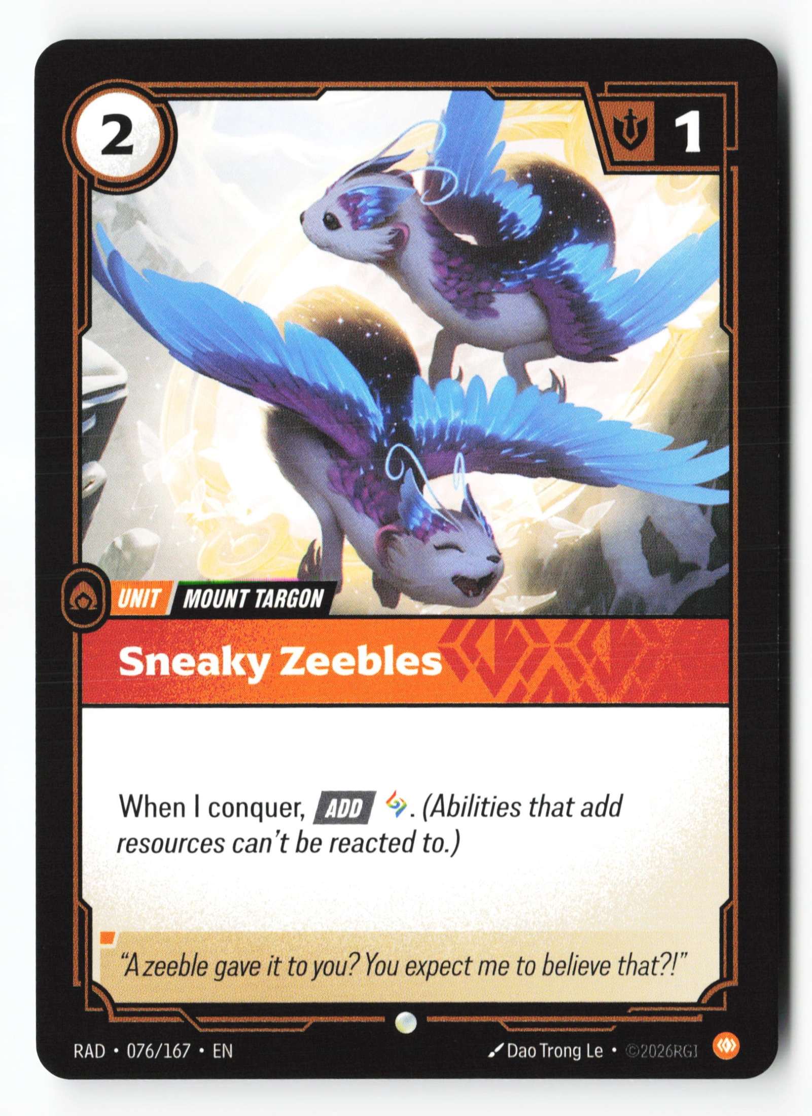 Sneaky Zeebles (RAD 076) — Voorkant