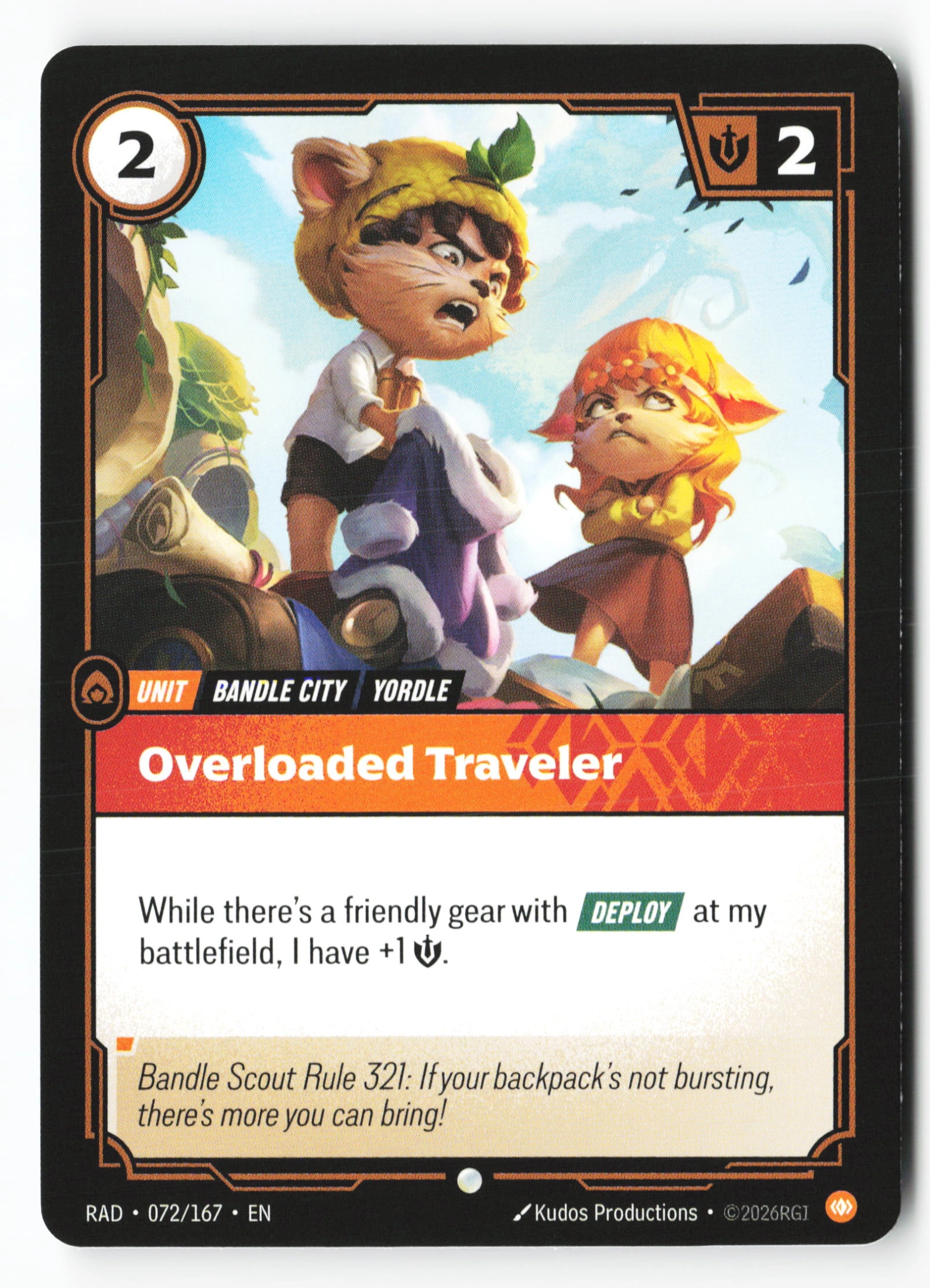 Overloaded Traveler (RAD 072) — Voorkant