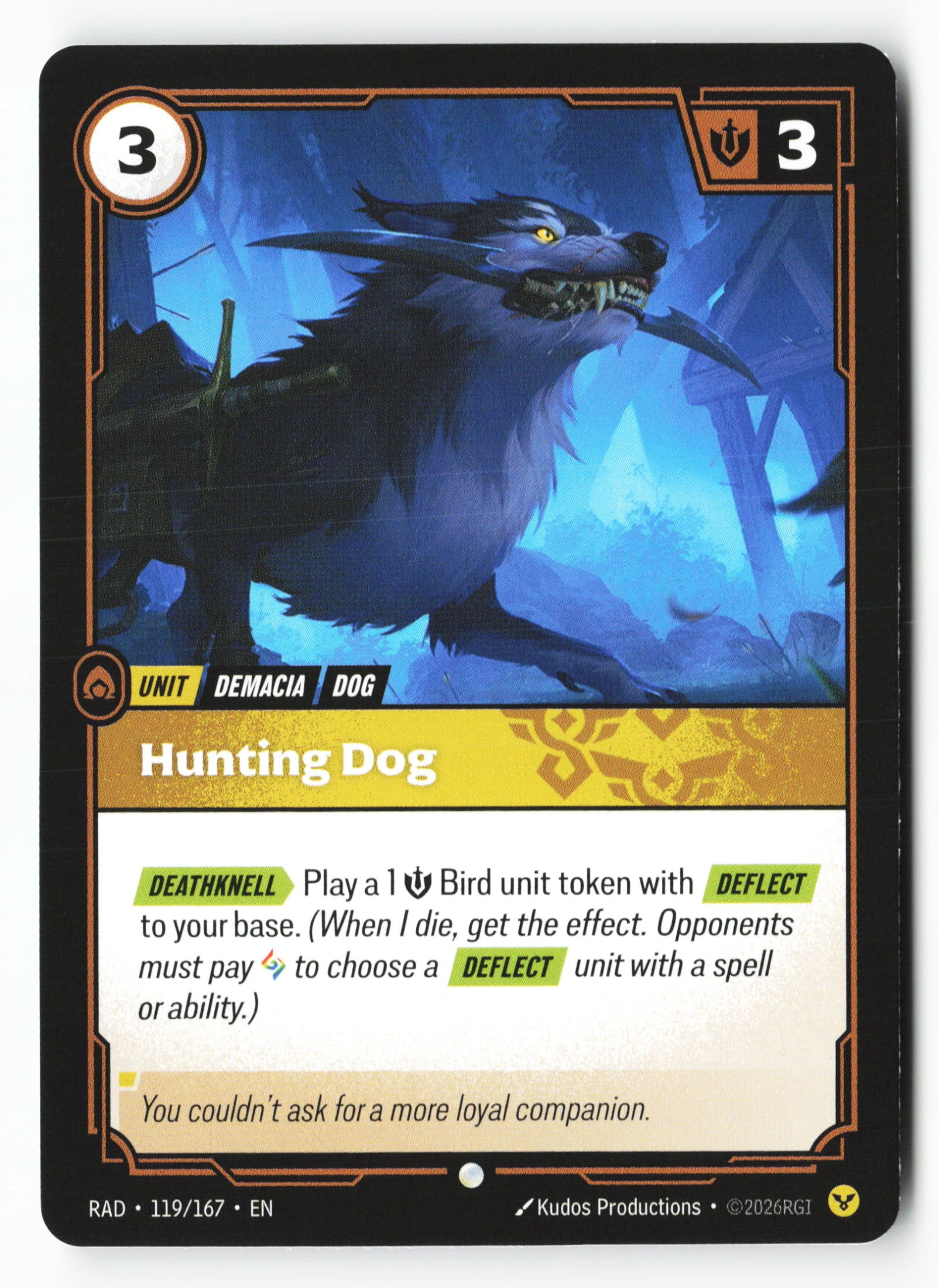 Hunting Dog (RAD 119) — Voorkant