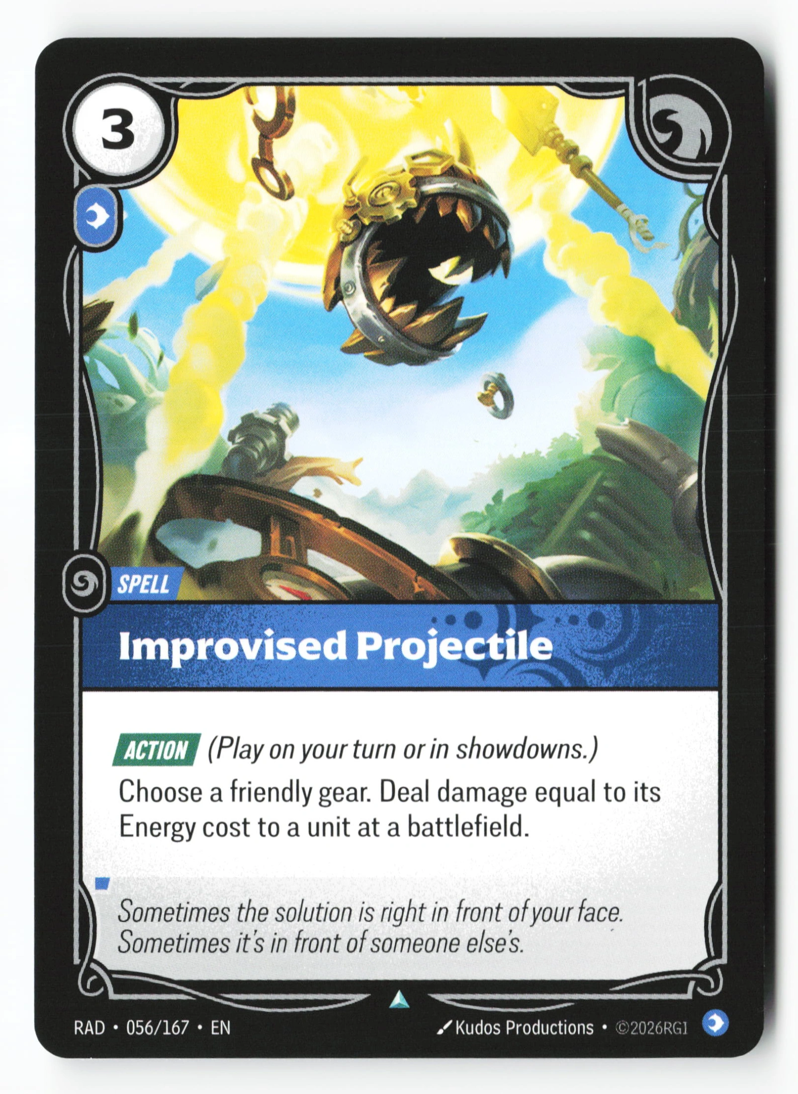 Improvised Projectile (RAD 056) — Voorkant
