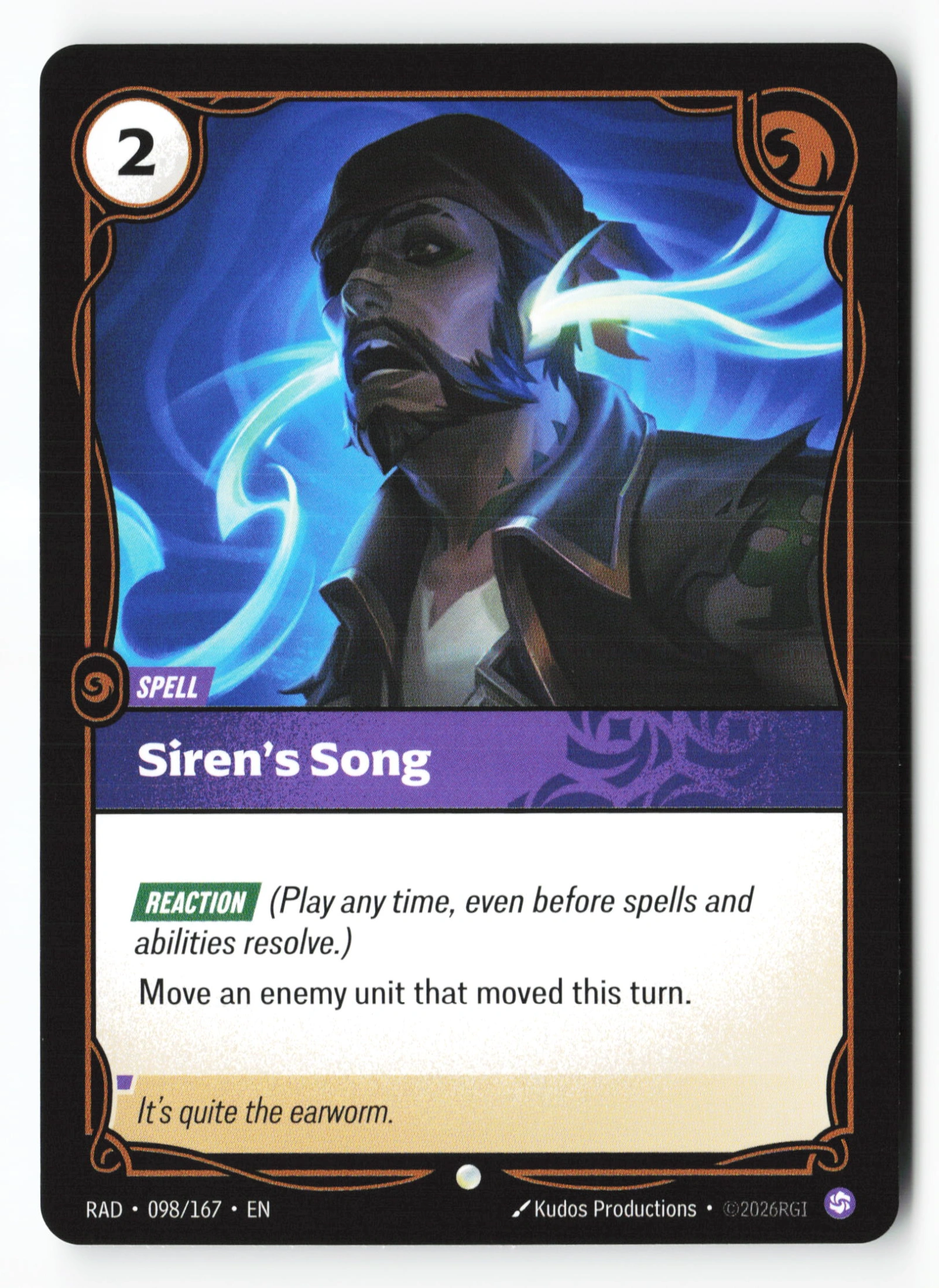 Siren's Song (RAD 098) — Voorkant