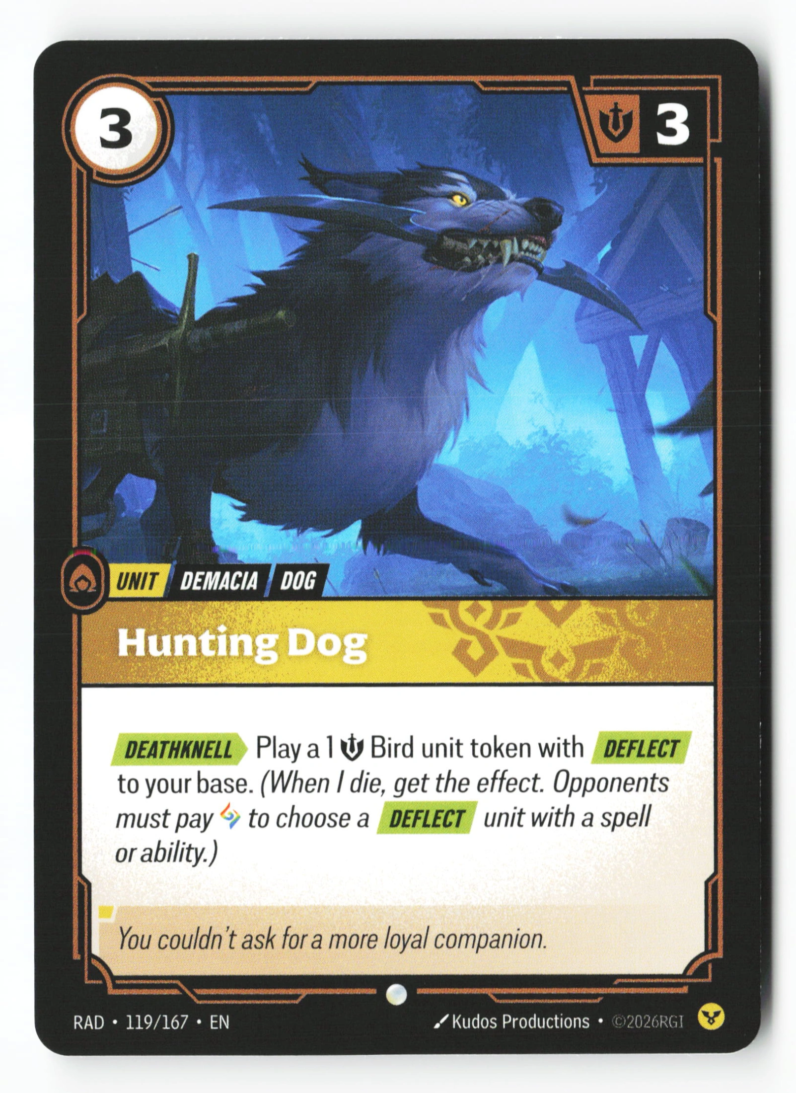 Hunting Dog (RAD 119) — Voorkant