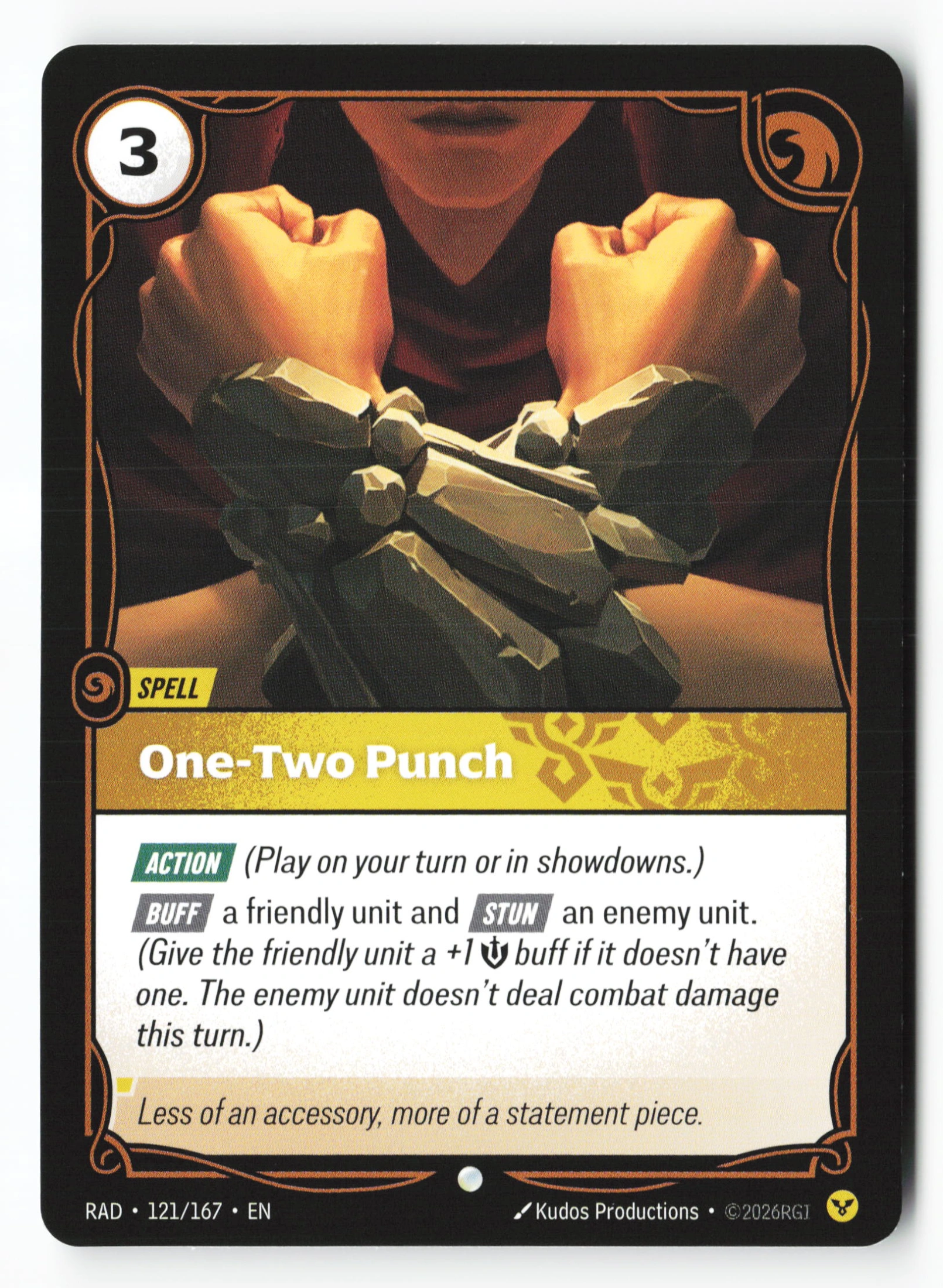One-two Punch (RAD 121) — Voorkant