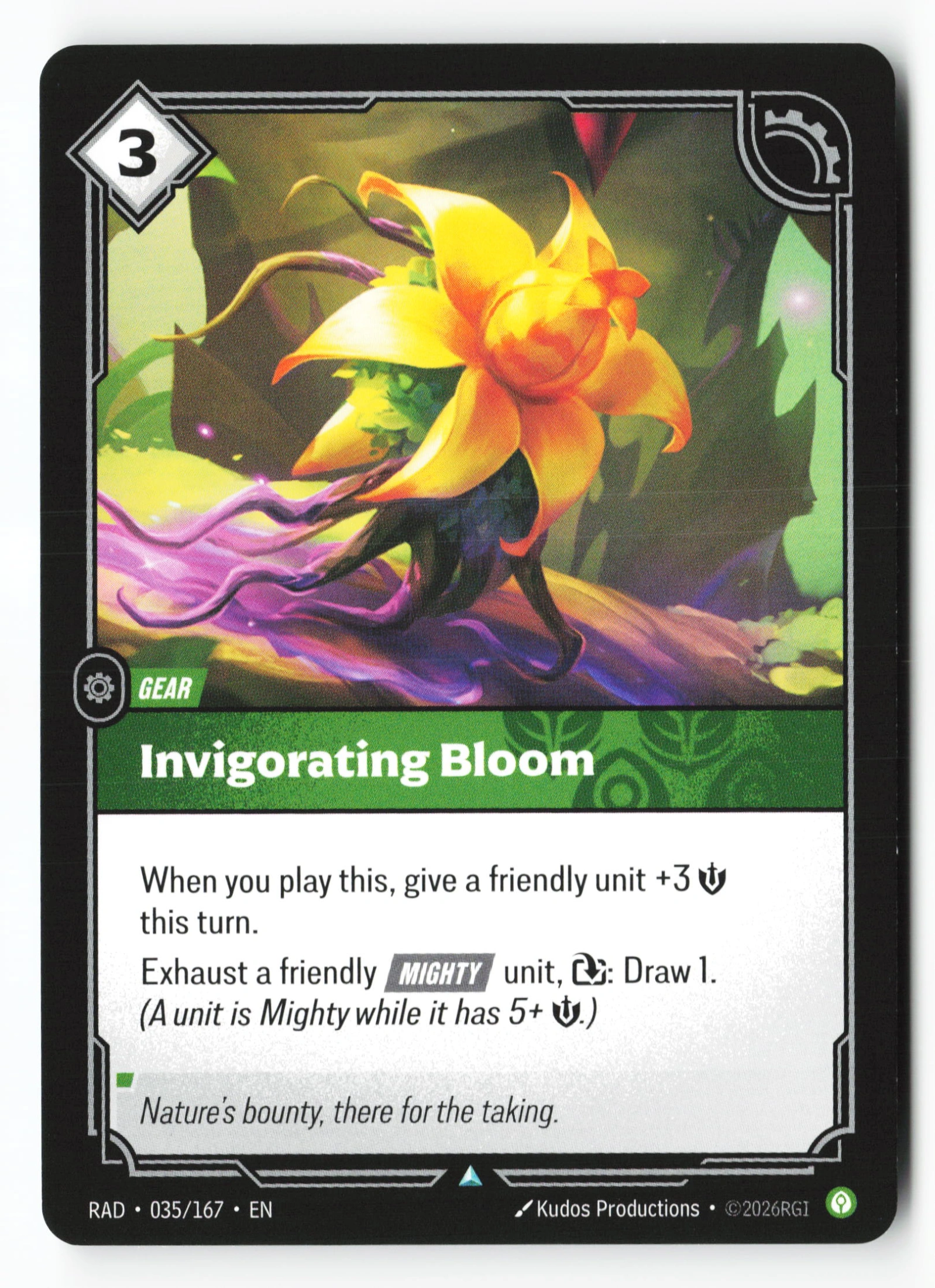 Invigorating Bloom (RAD 035) — Voorkant