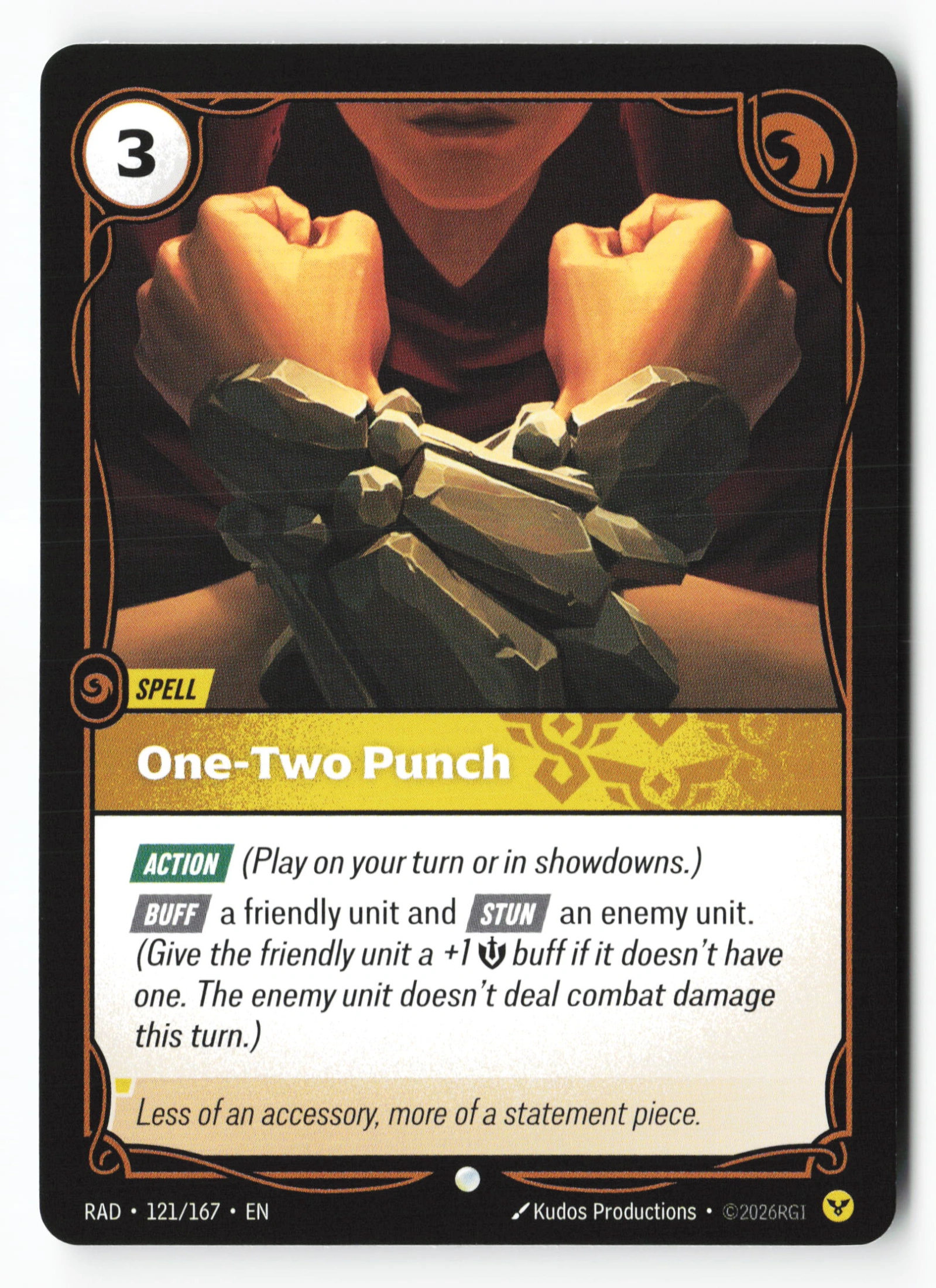 One-two Punch (RAD 121) — Voorkant