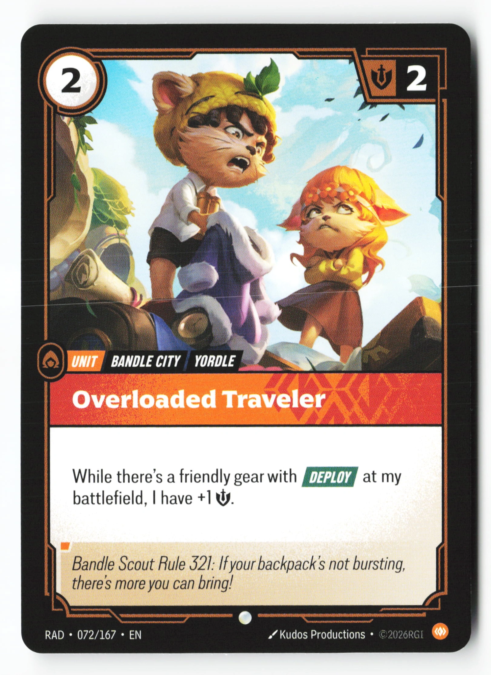 Overloaded Traveler (RAD 072) — Voorkant