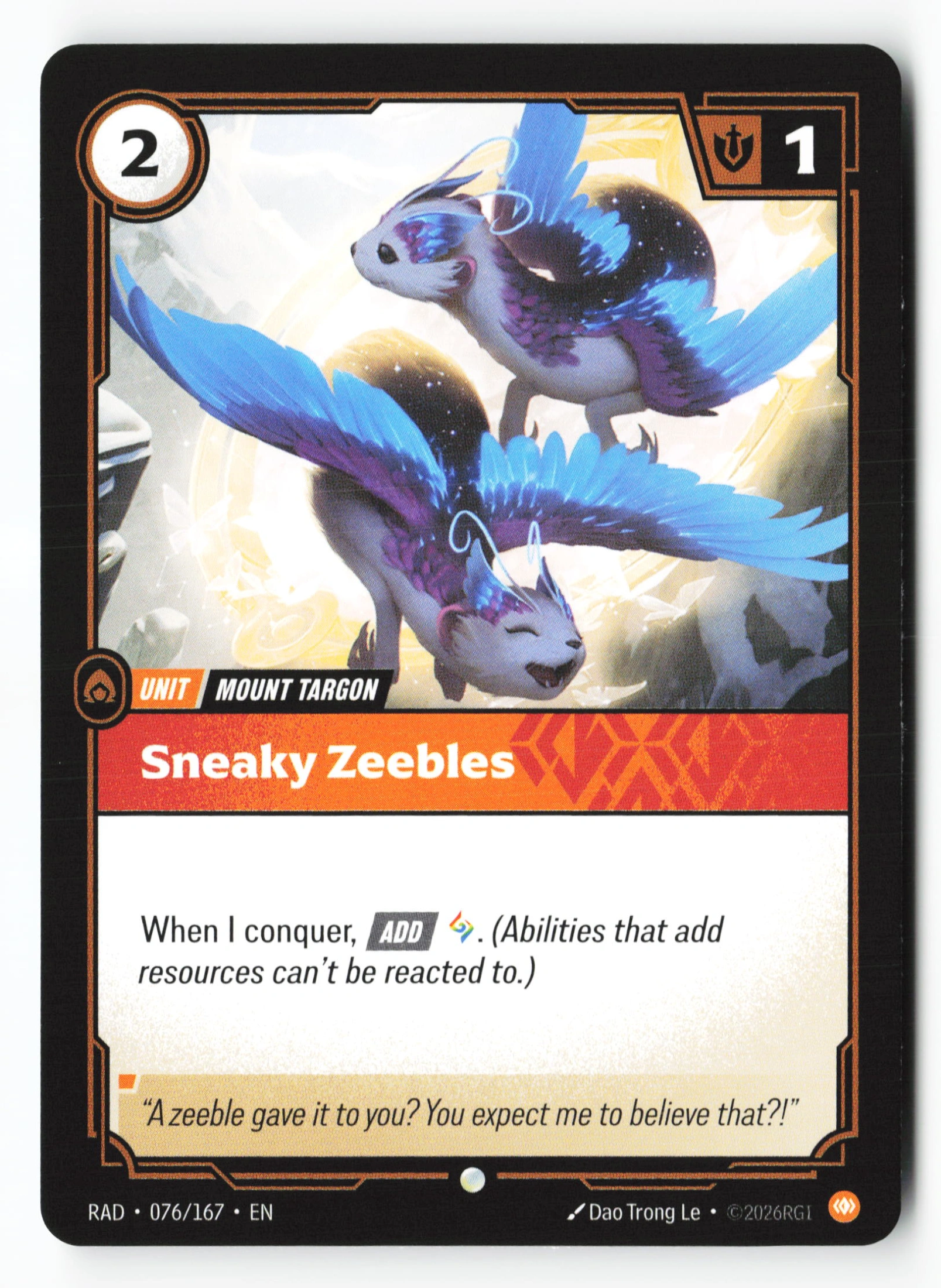 Sneaky Zeebles (RAD 076) — Voorkant