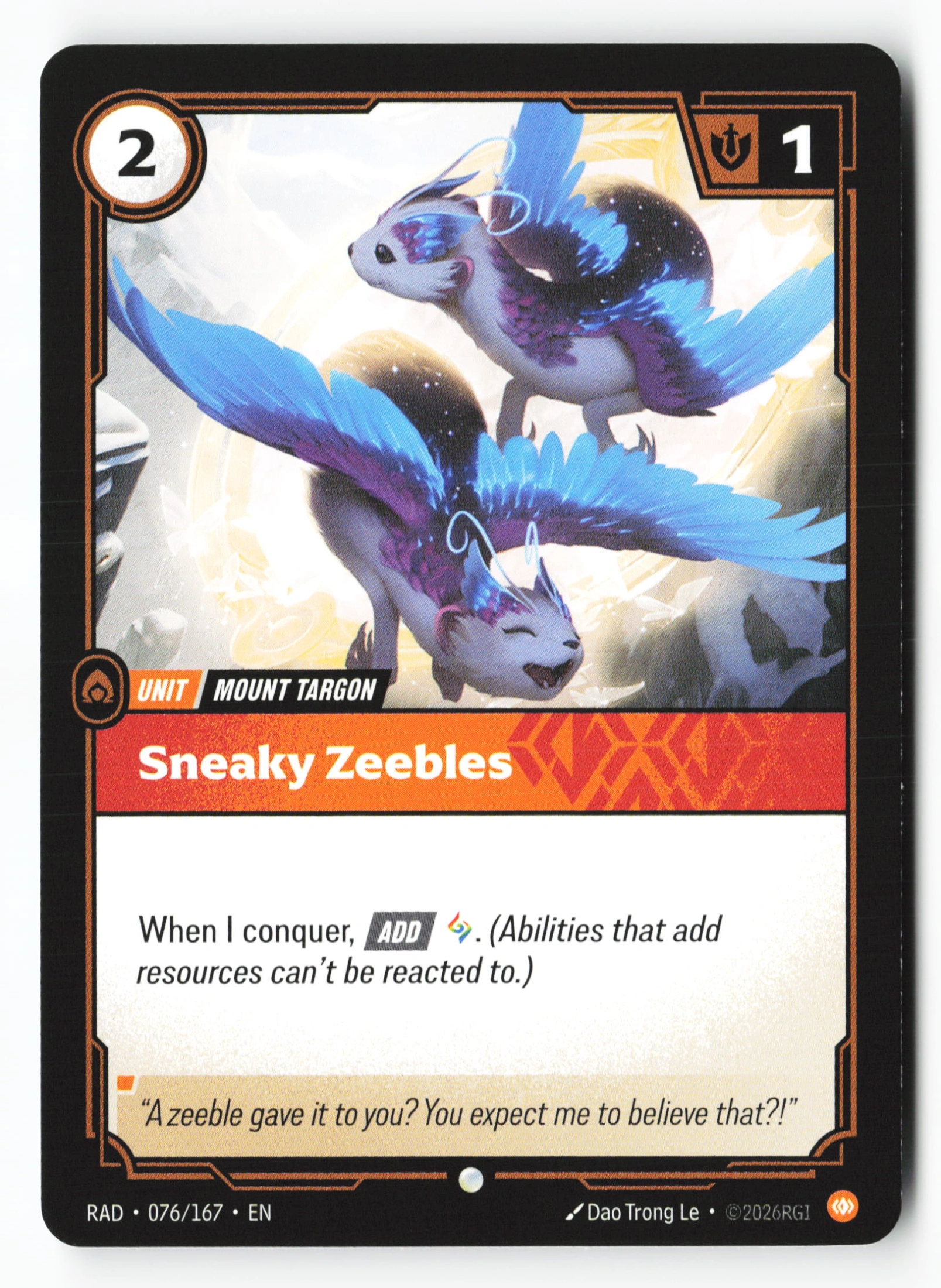 Sneaky Zeebles (RAD 076) — Voorkant
