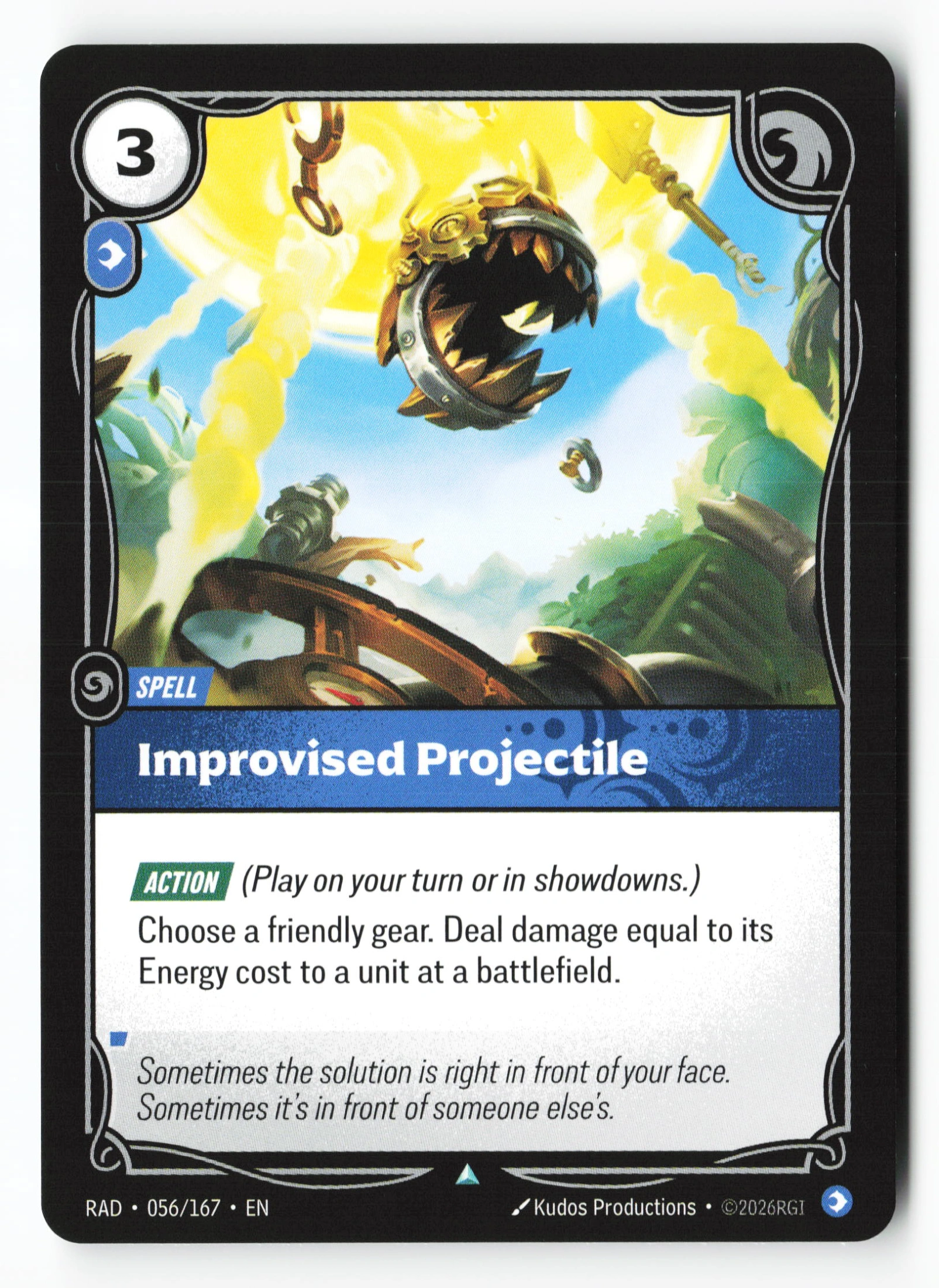 Improvised Projectile (RAD 056) — Voorkant