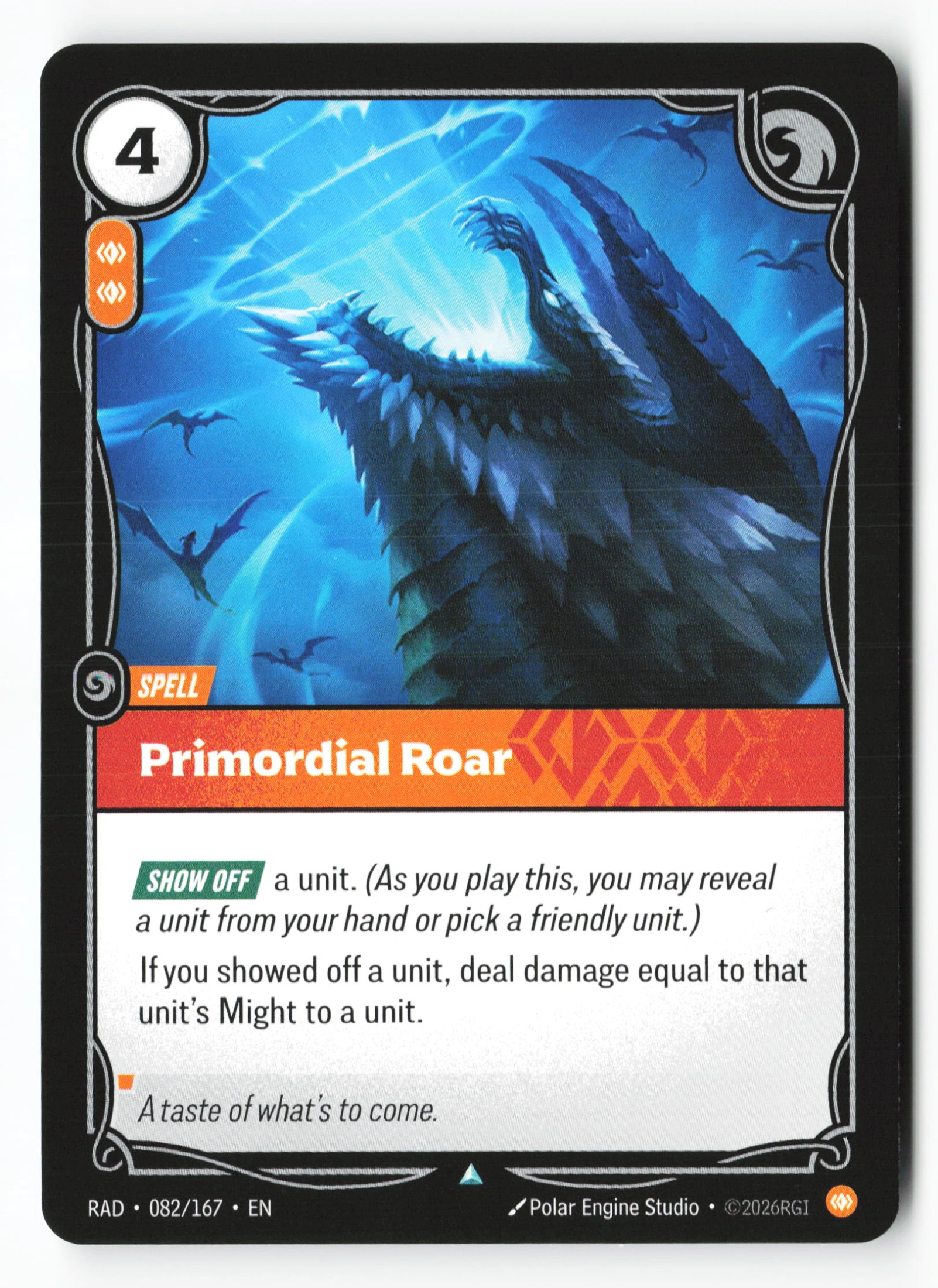 Primordial Roar (RAD 082) — Voorkant