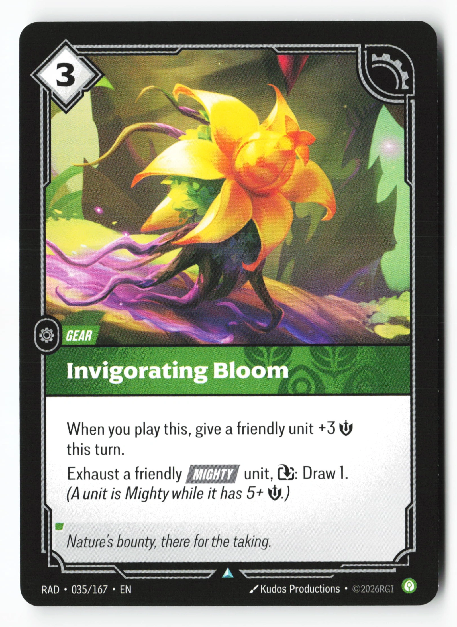 Invigorating Bloom (RAD 035) — Voorkant