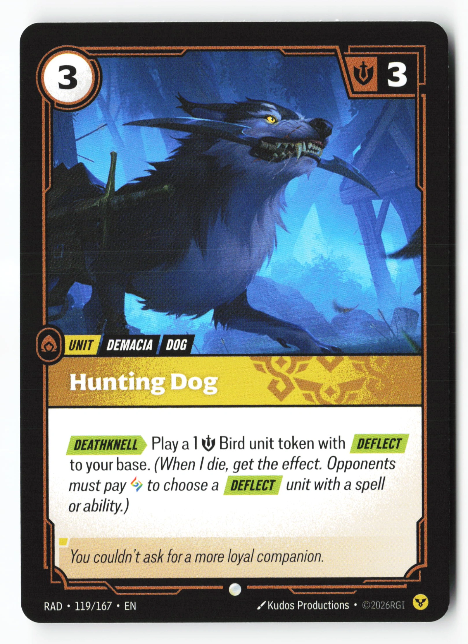 Hunting Dog (RAD 119) — Voorkant