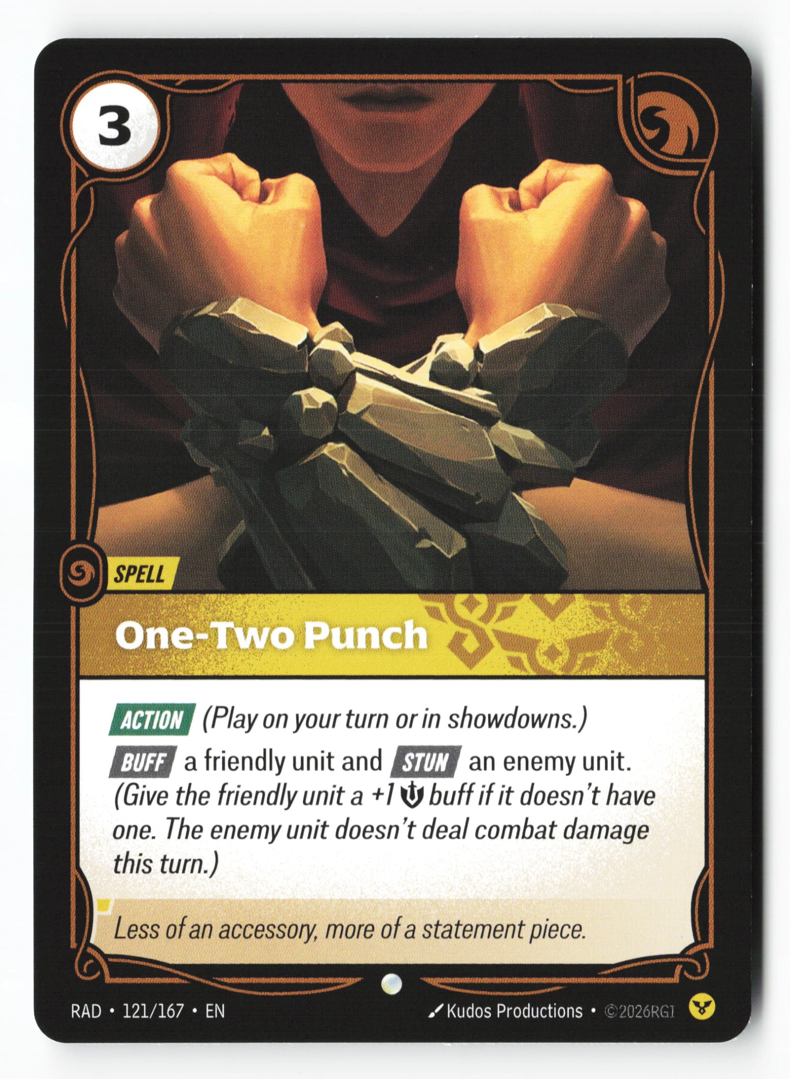 One-two Punch (RAD 121) — Voorkant