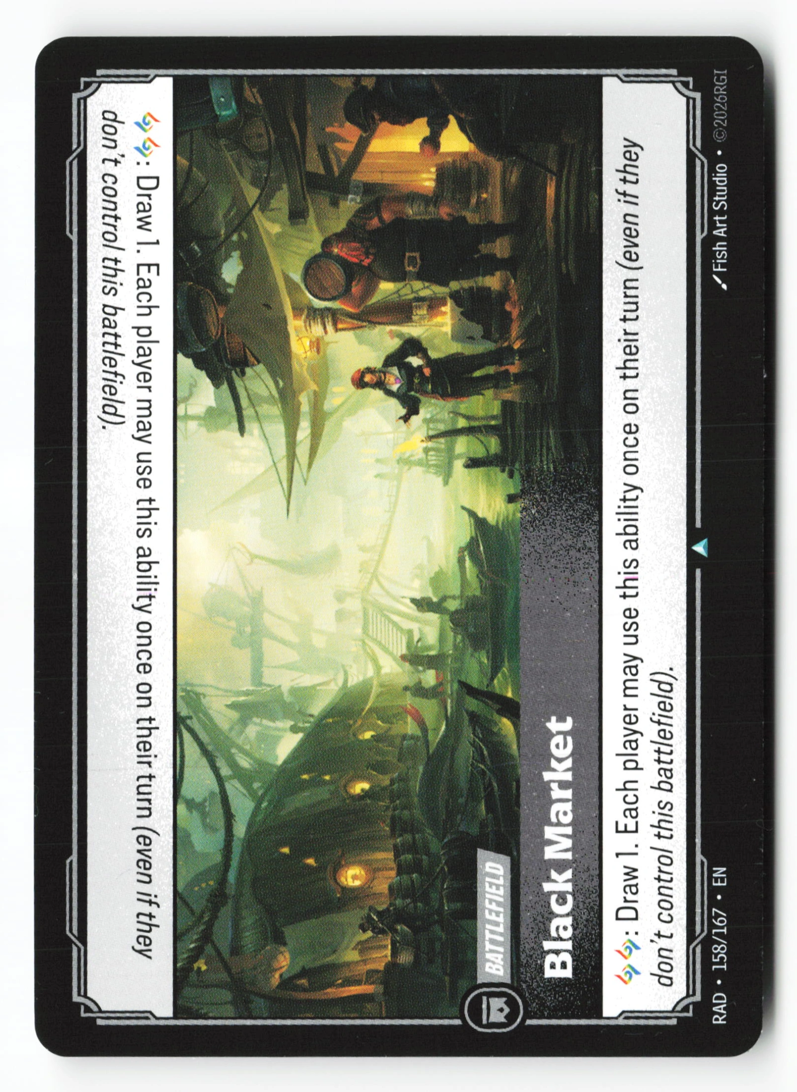 Black Market (RAD 158) — Voorkant