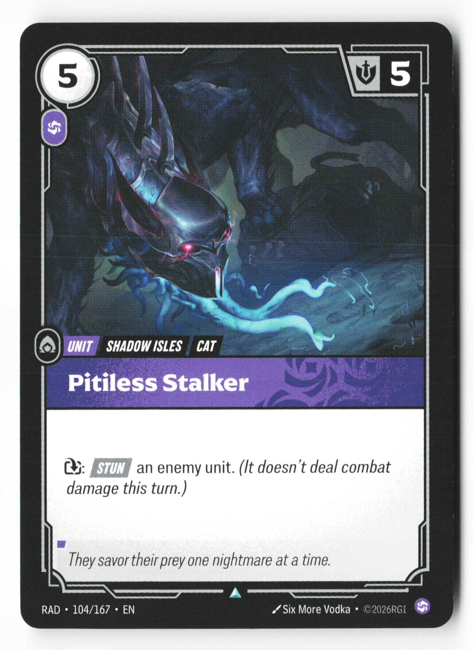 Pitiless Stalker (RAD 104) — Voorkant