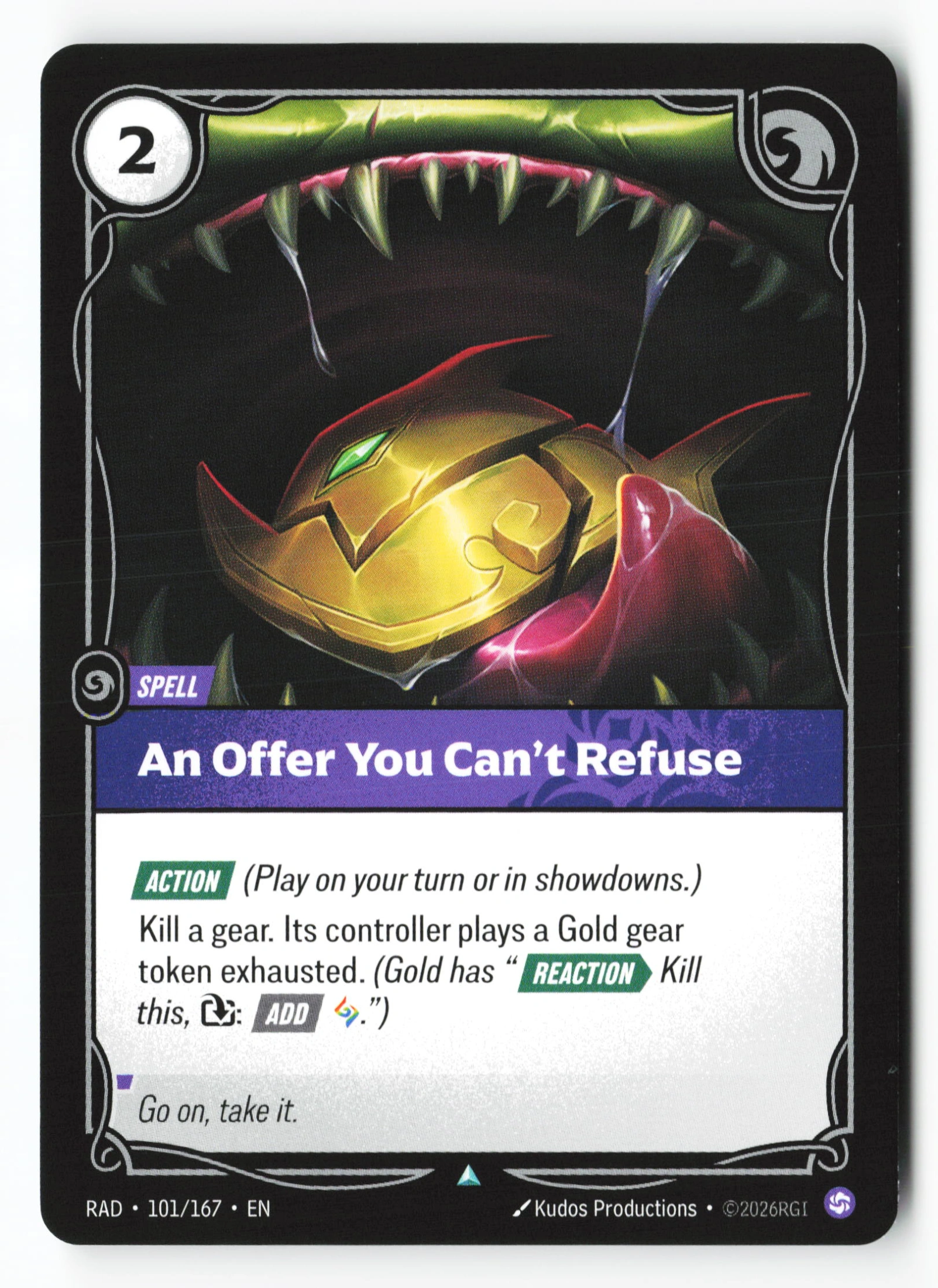An Offer You Can't Refuse (RAD 101) — Voorkant