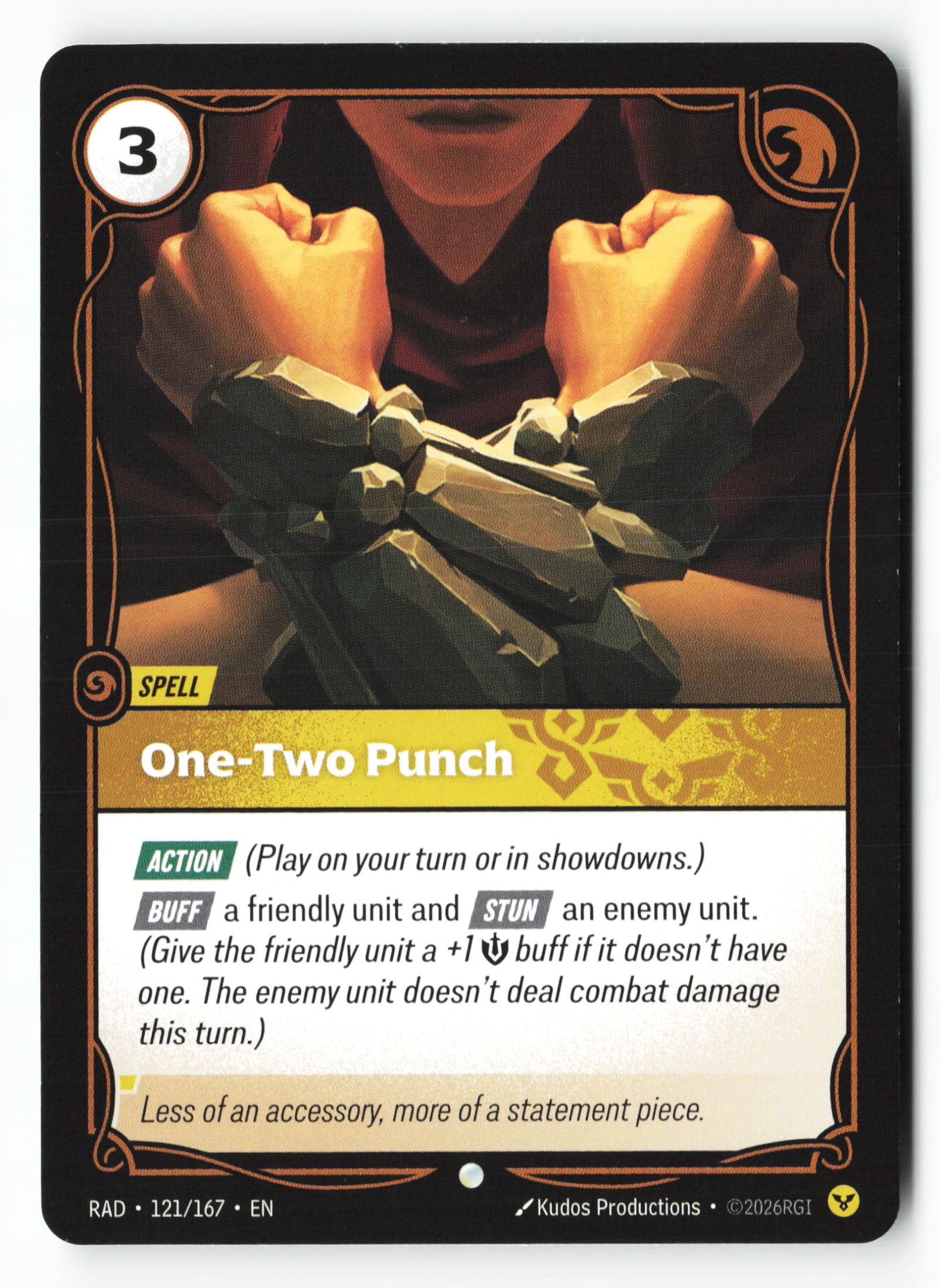 One-two Punch (RAD 121) — Voorkant