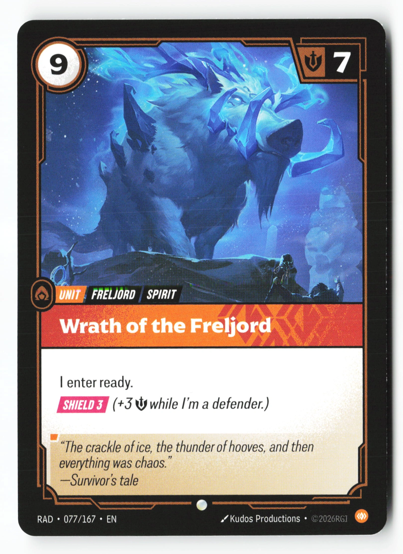 Wrath Of The Freljord (RAD 077) — Voorkant