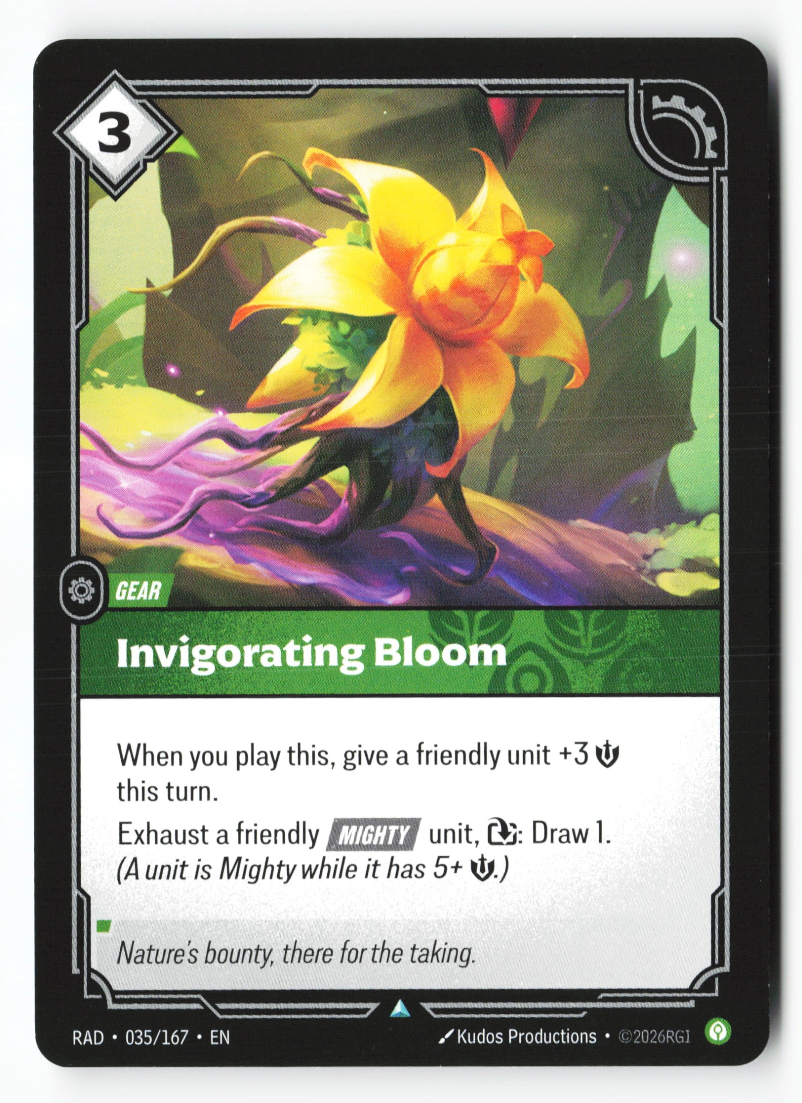 Invigorating Bloom (RAD 035) — Voorkant