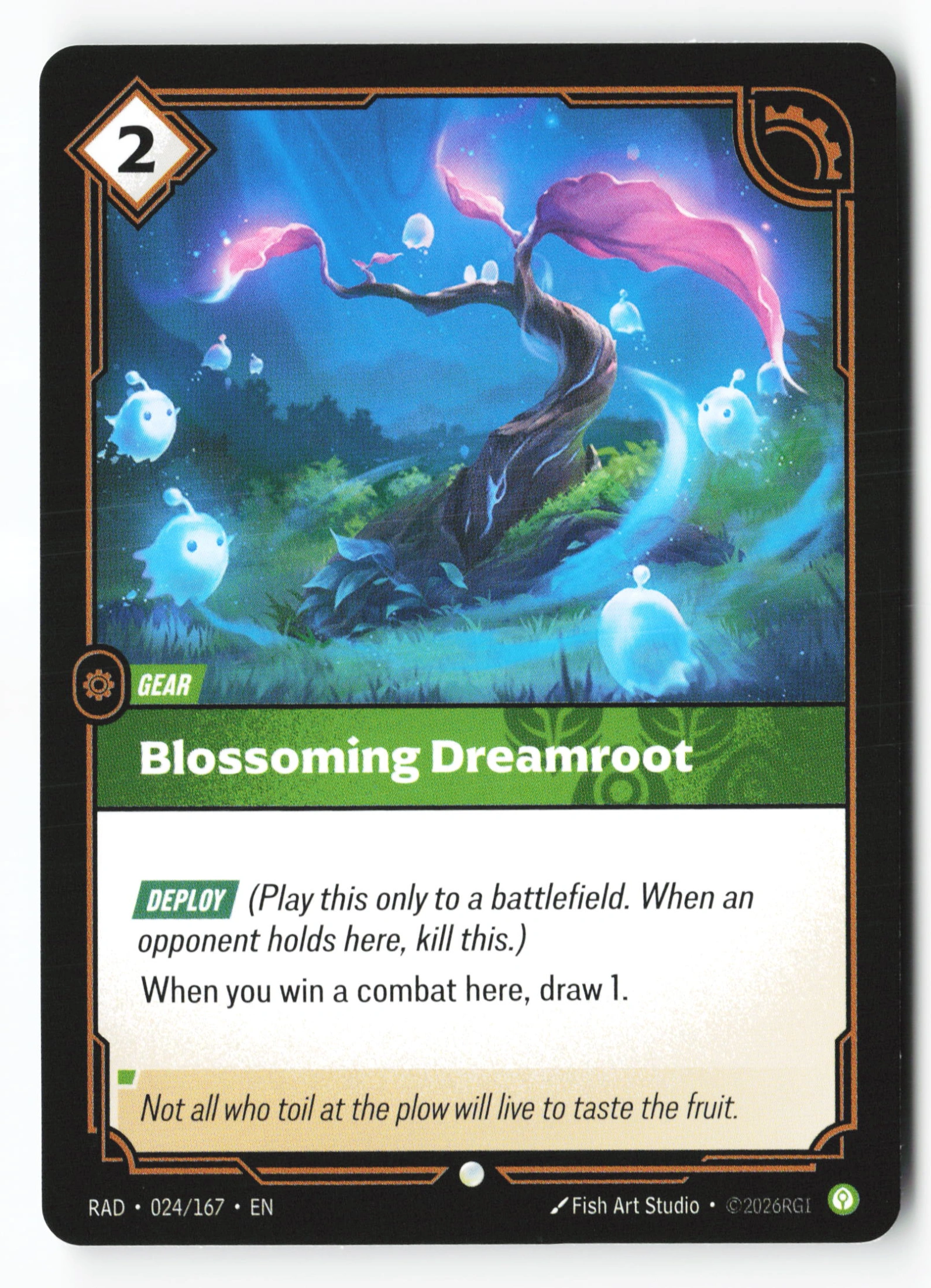 Blossoming Dreamroot (RAD 024) — Voorkant