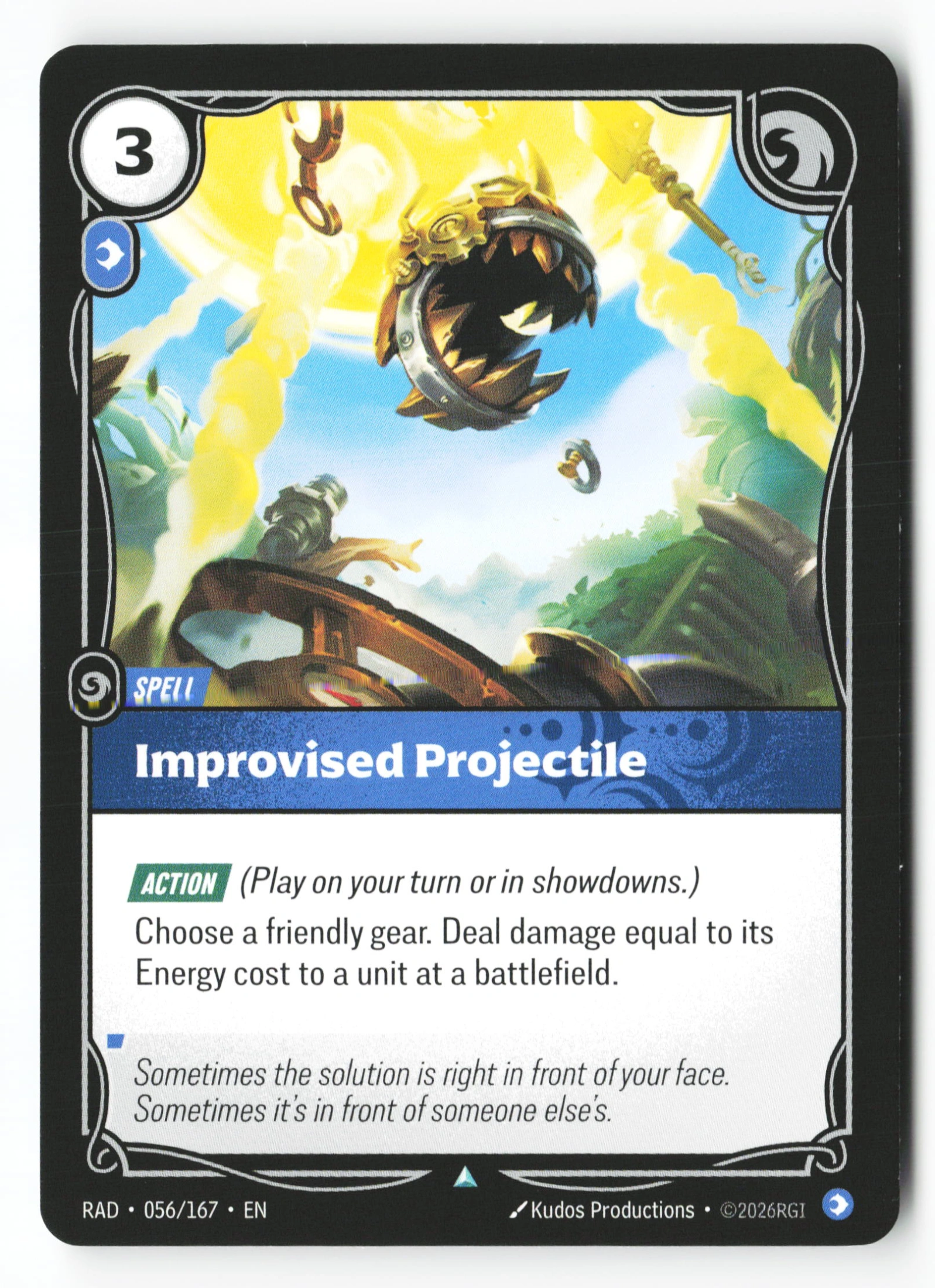 Improvised Projectile (RAD 056) — Voorkant