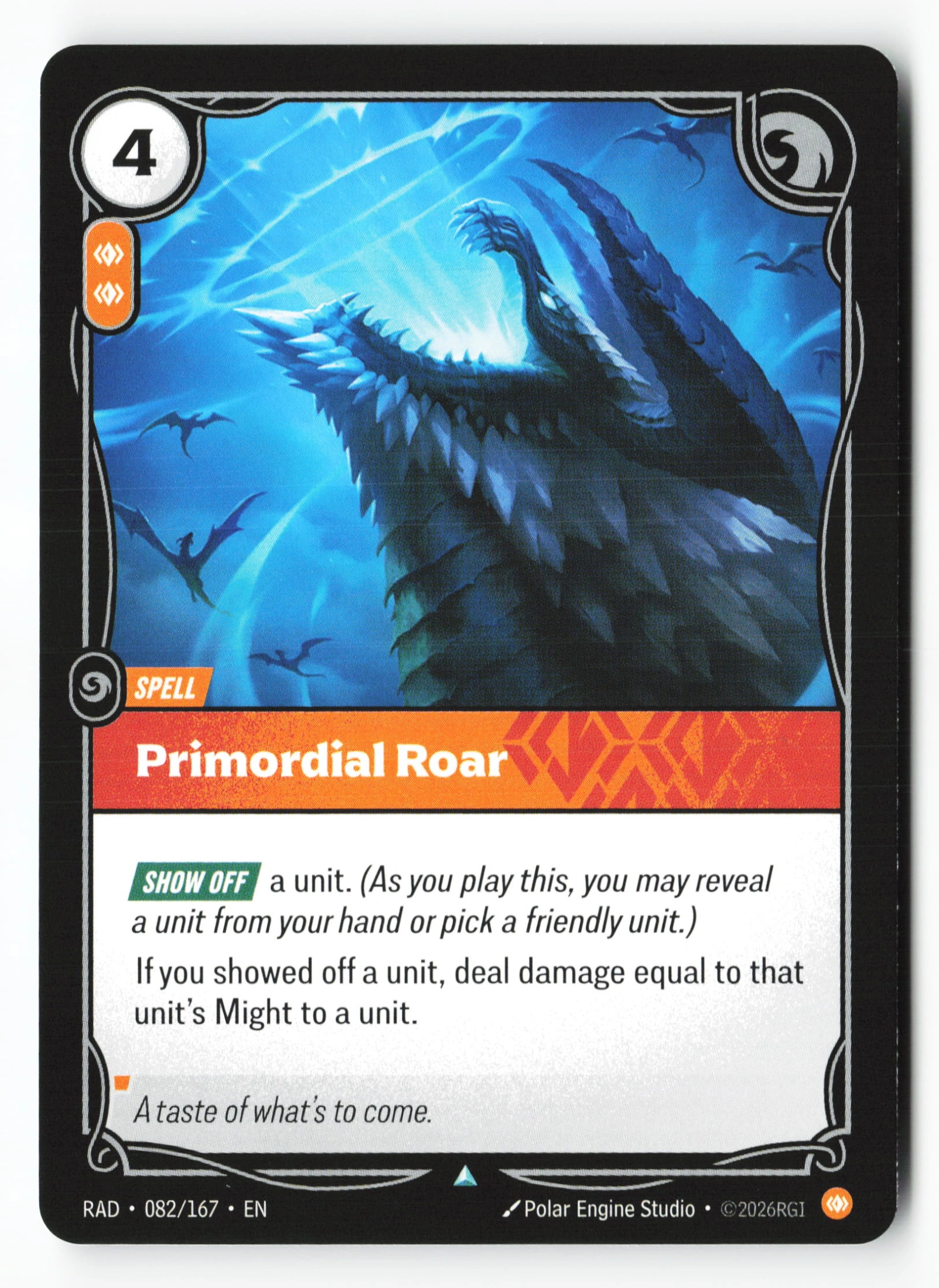 Primordial Roar (RAD 082) — Voorkant