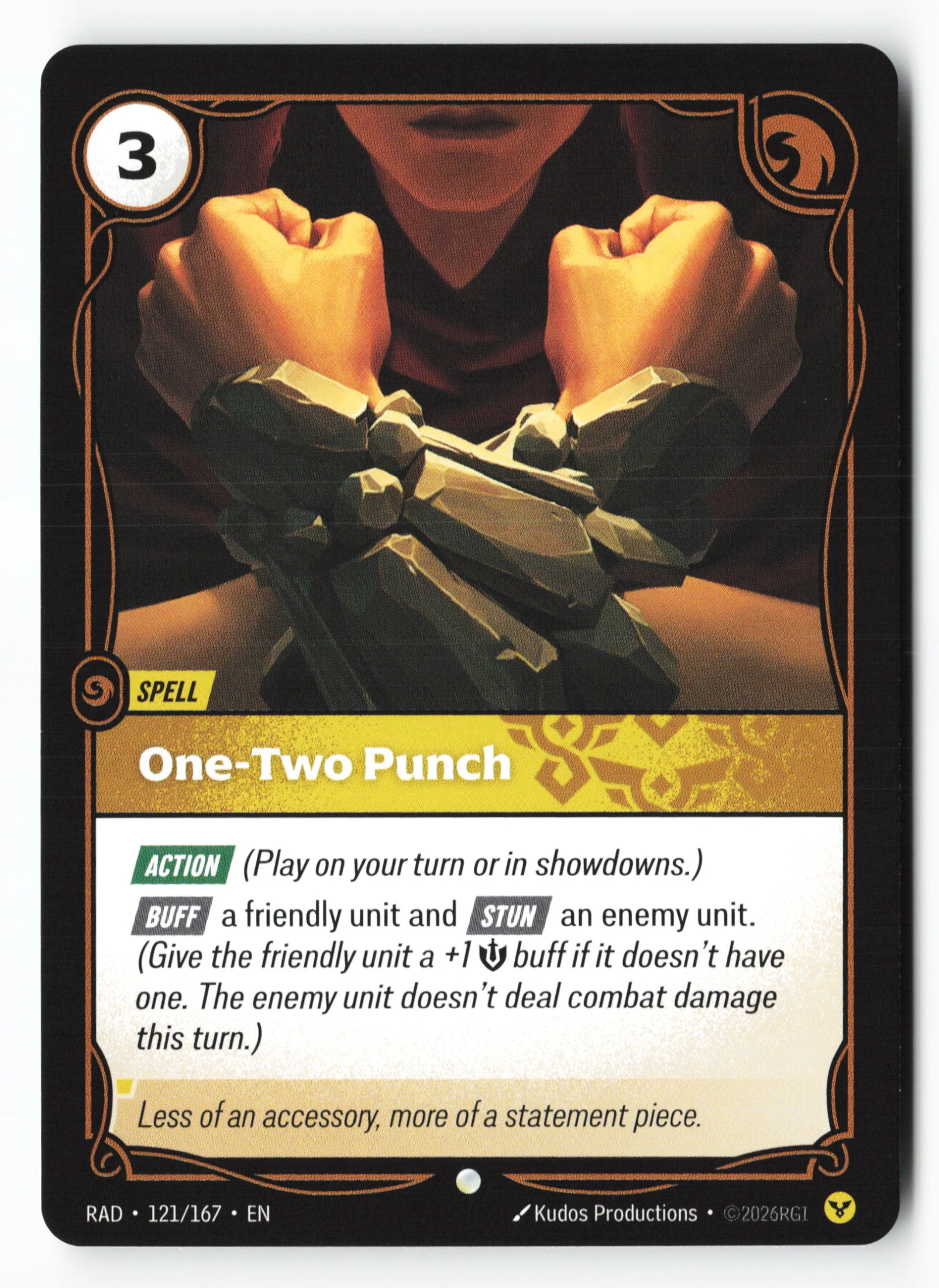 One-two Punch (RAD 121) — Voorkant