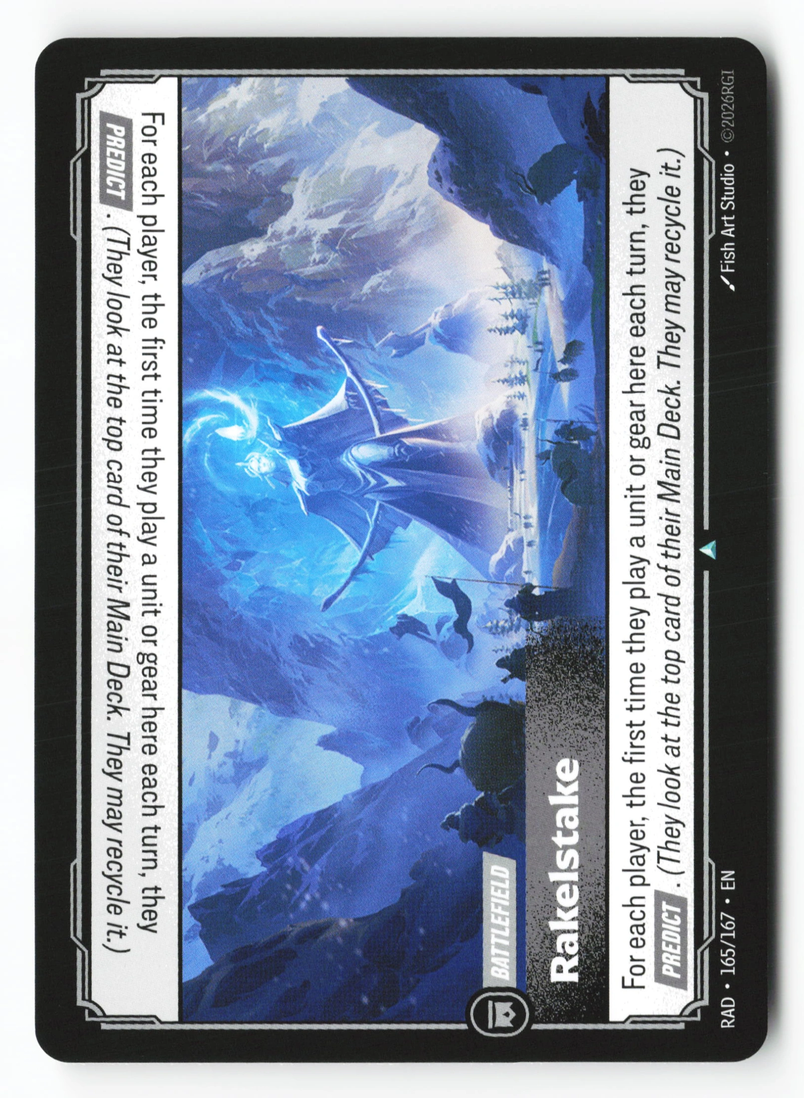 Rakelstake (RAD 165) — Voorkant