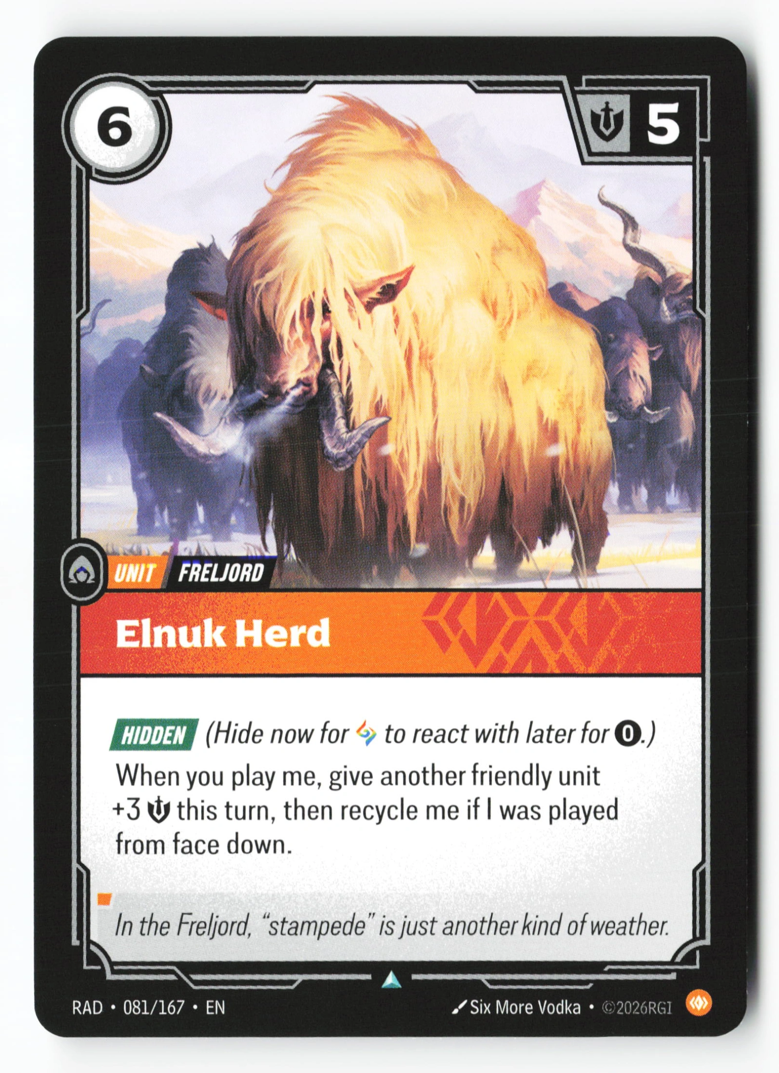 Elnuk Herd (RAD 081) — Voorkant