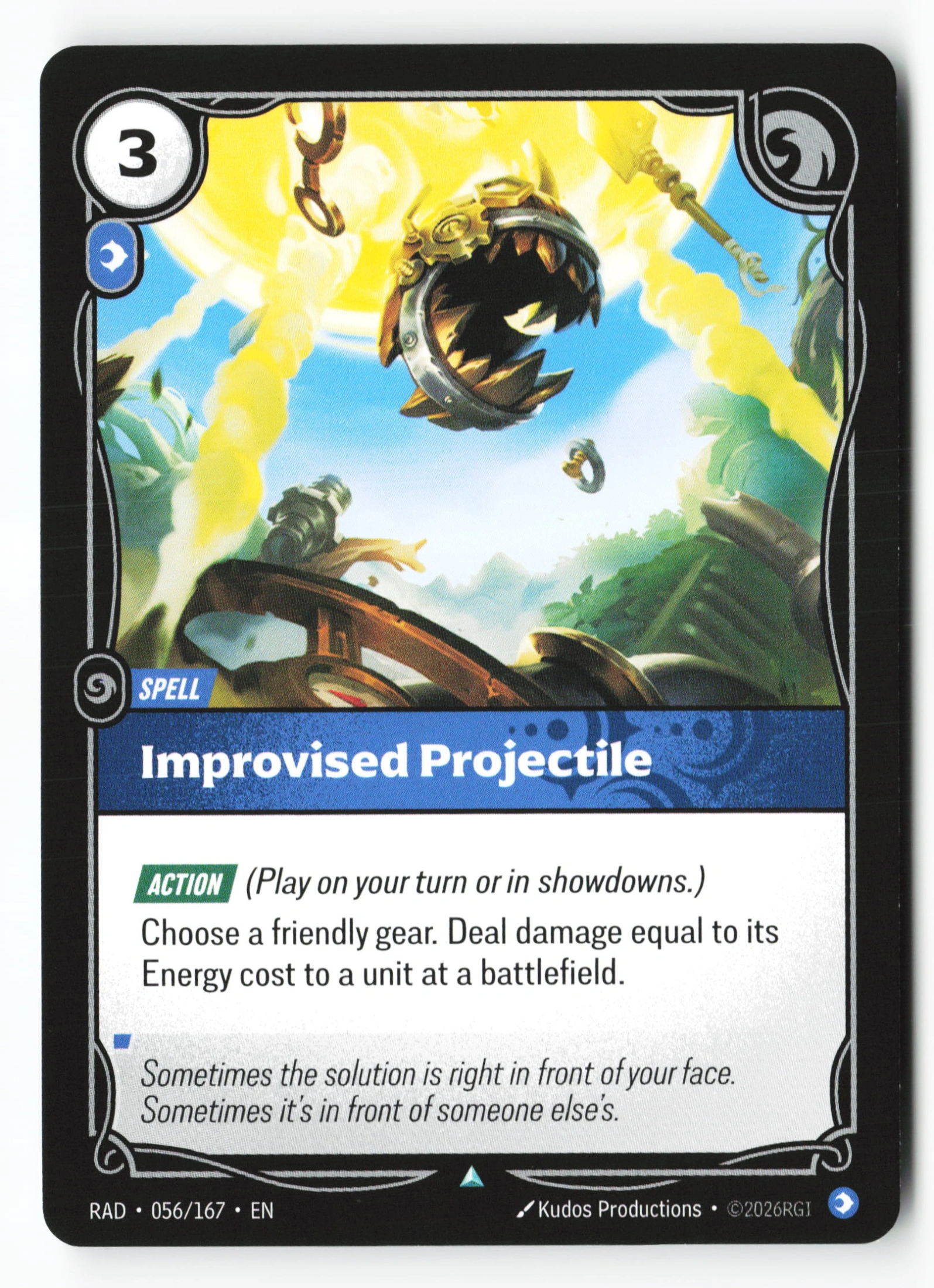 Improvised Projectile (RAD 056) — Voorkant