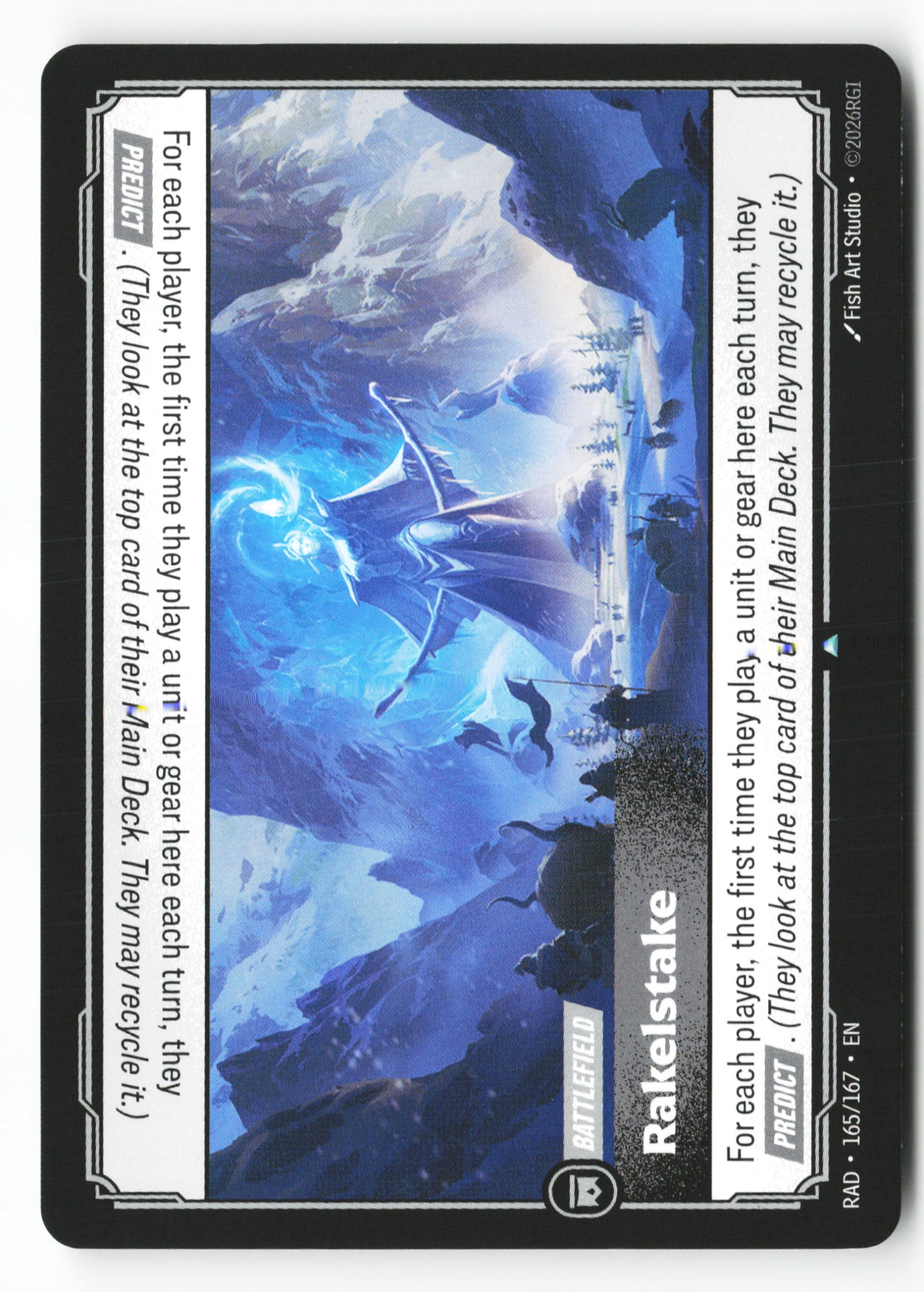 Rakelstake (RAD 165) — Voorkant