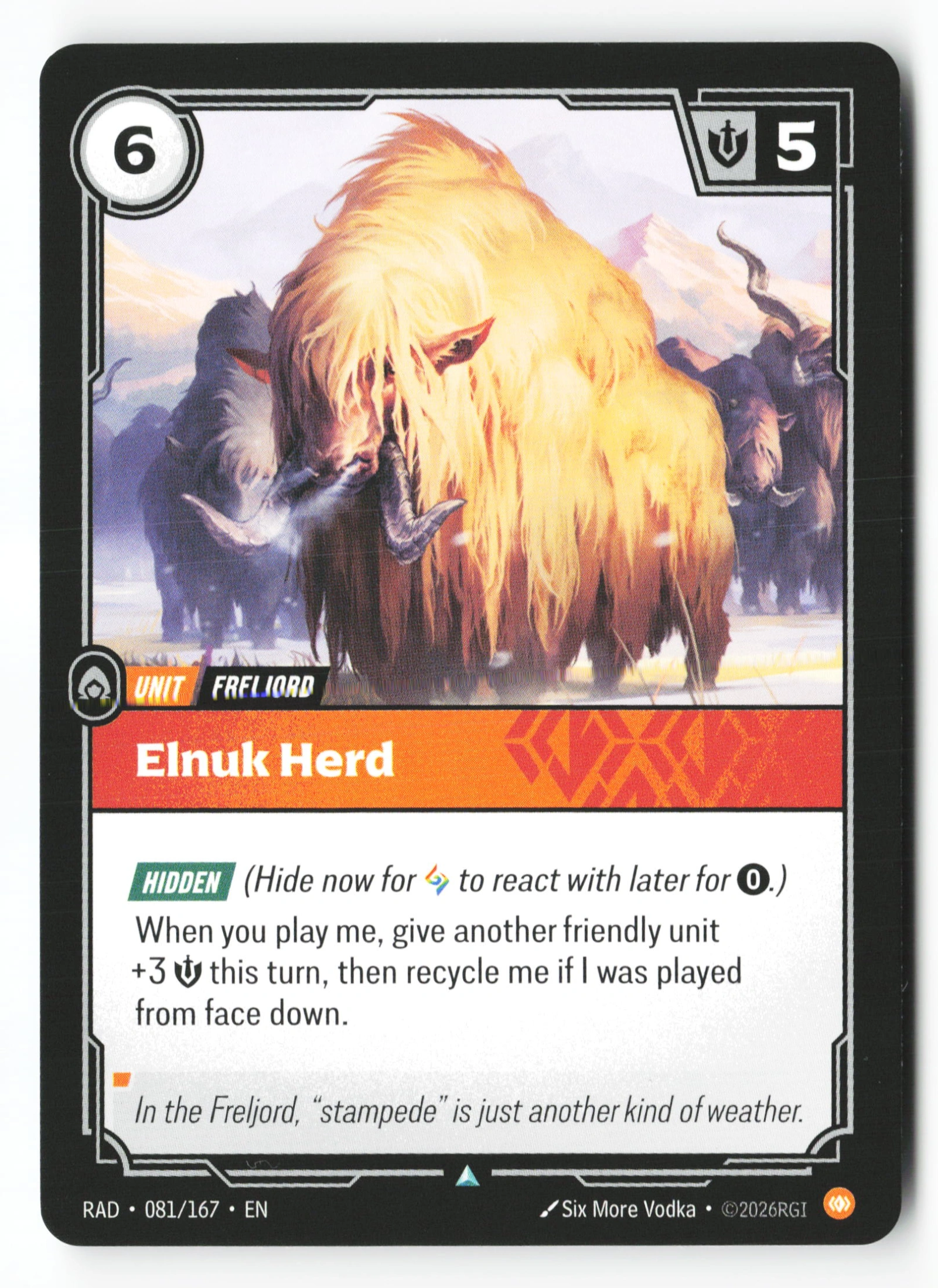 Elnuk Herd (RAD 081) — Voorkant
