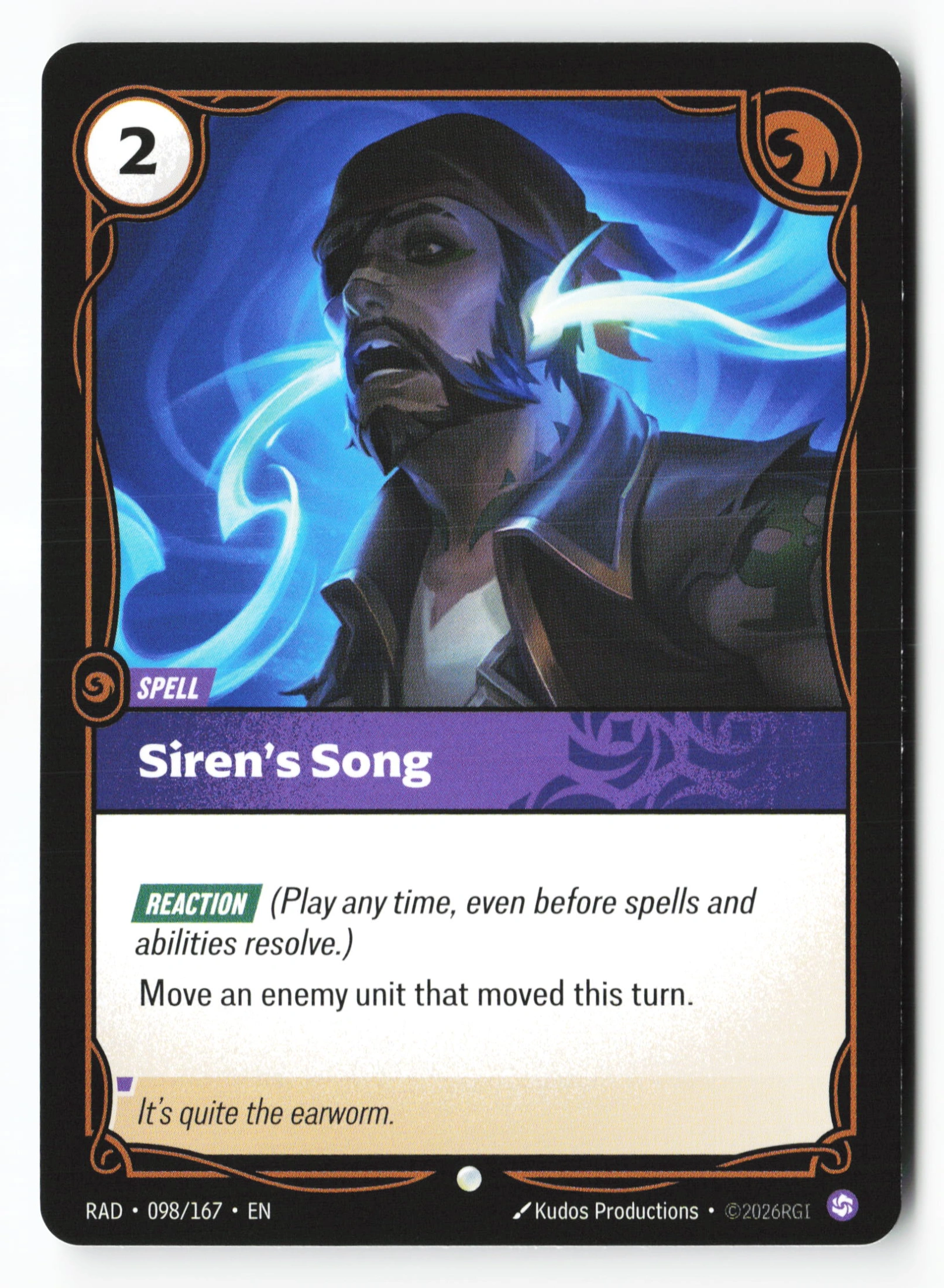 Siren's Song (RAD 098) — Voorkant