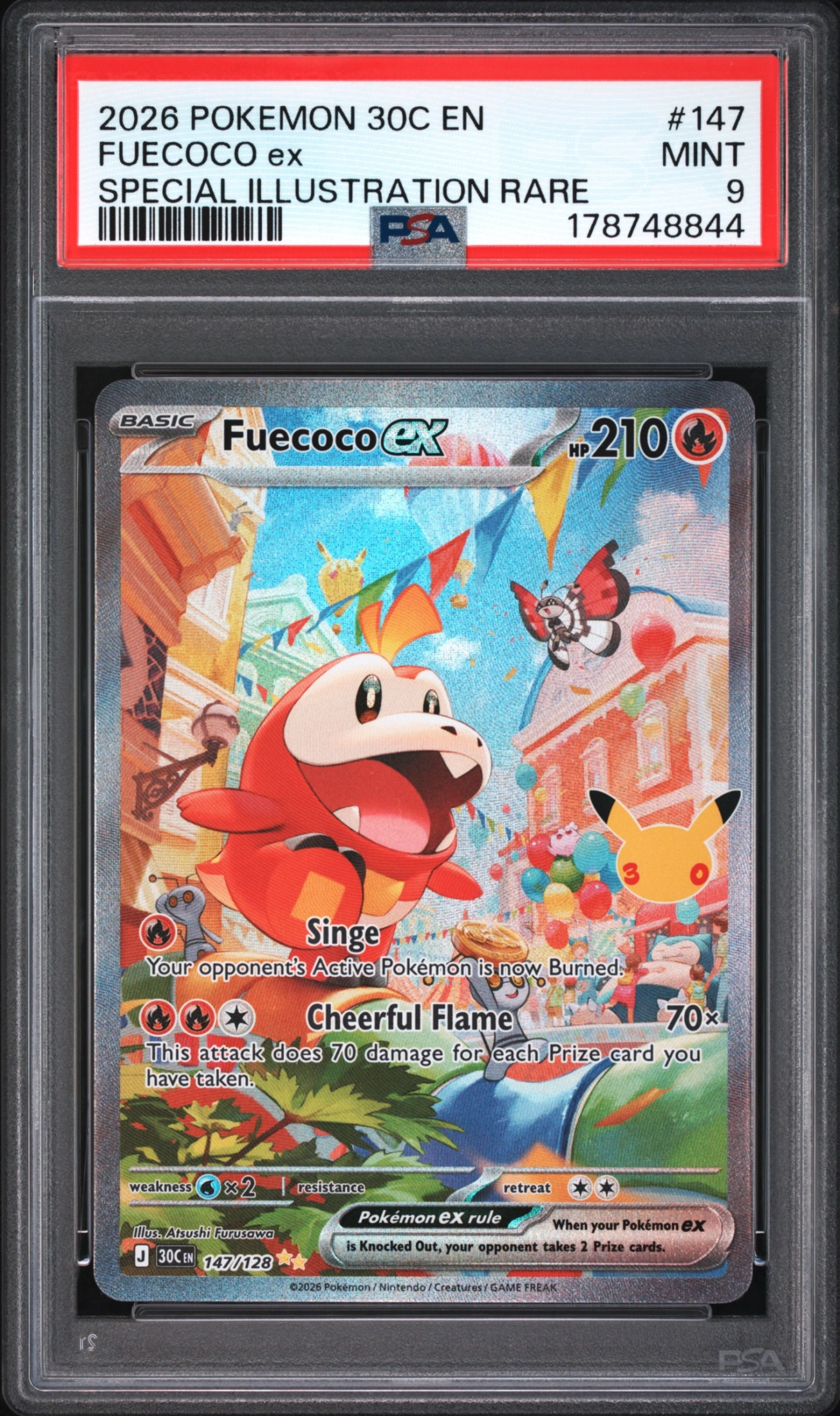 Fuecoco ex (30C 147) — Voorkant