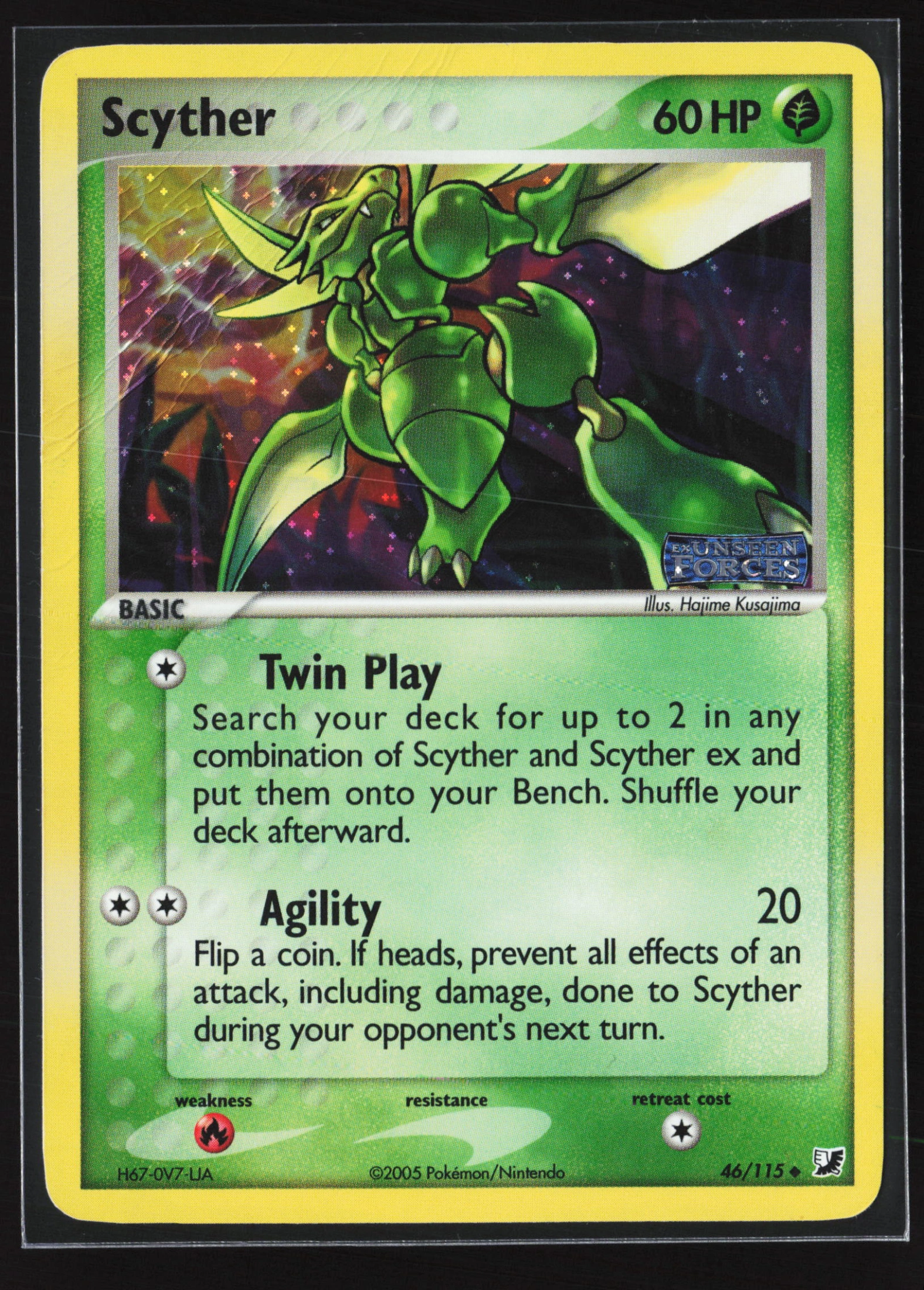 Scyther (UF 046) — Voorkant
