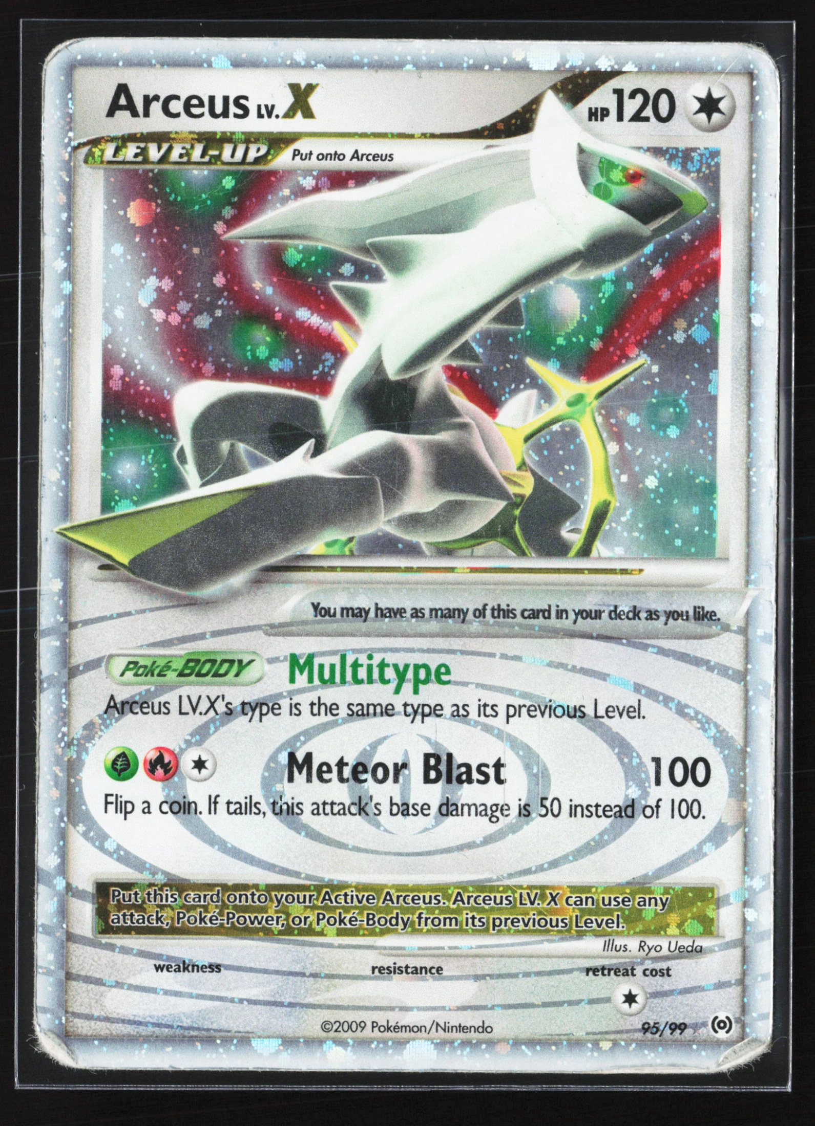 Arceus LV.X (AR 095) — Voorkant