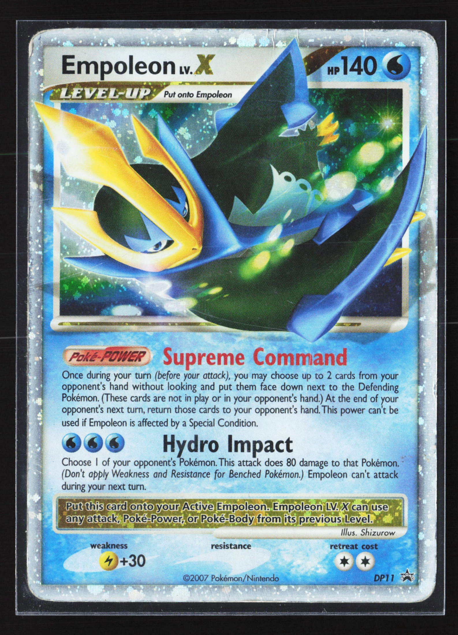Empoleon LV.X (PR-DPP DP11) — Voorkant
