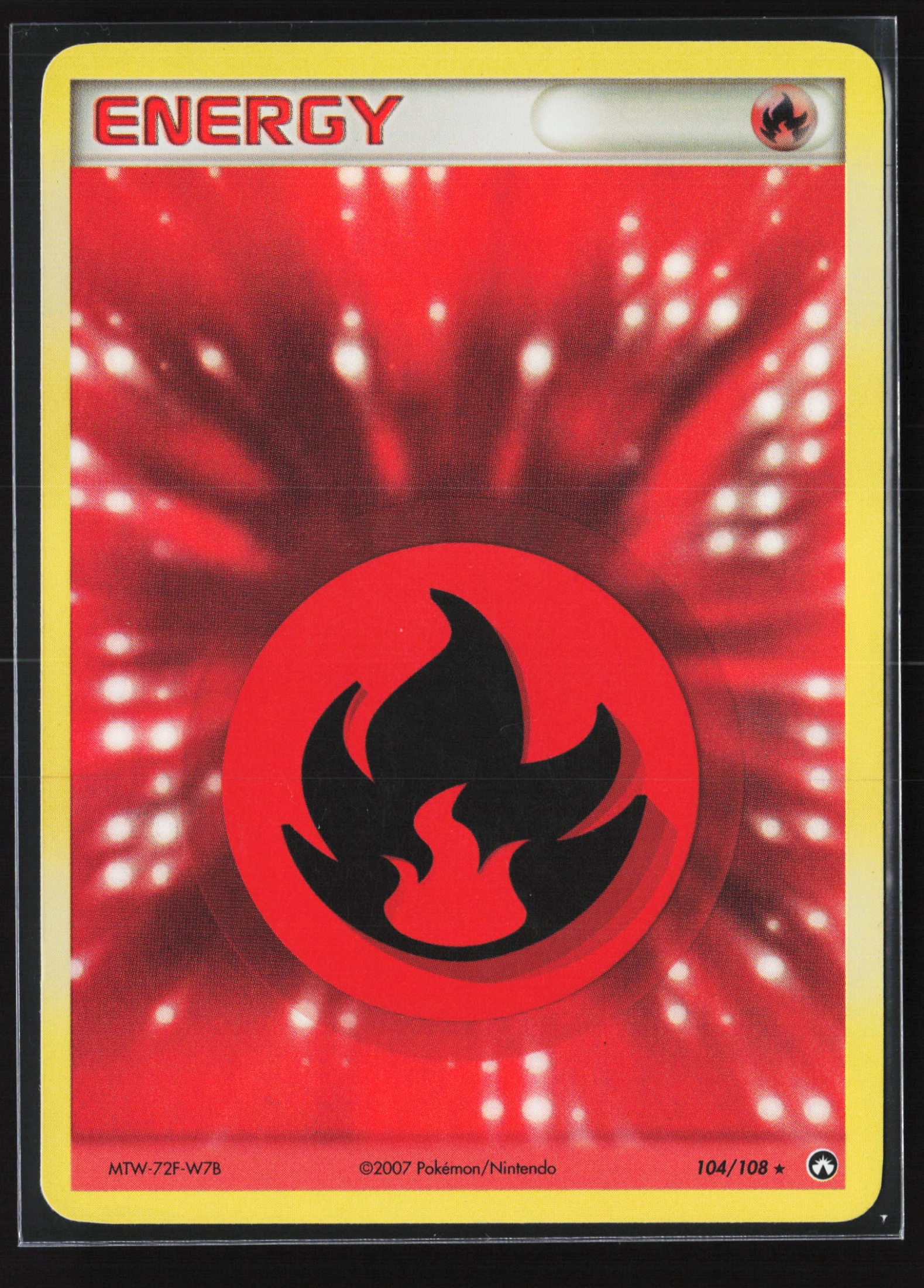 Fire Energy (PK 104) — Voorkant