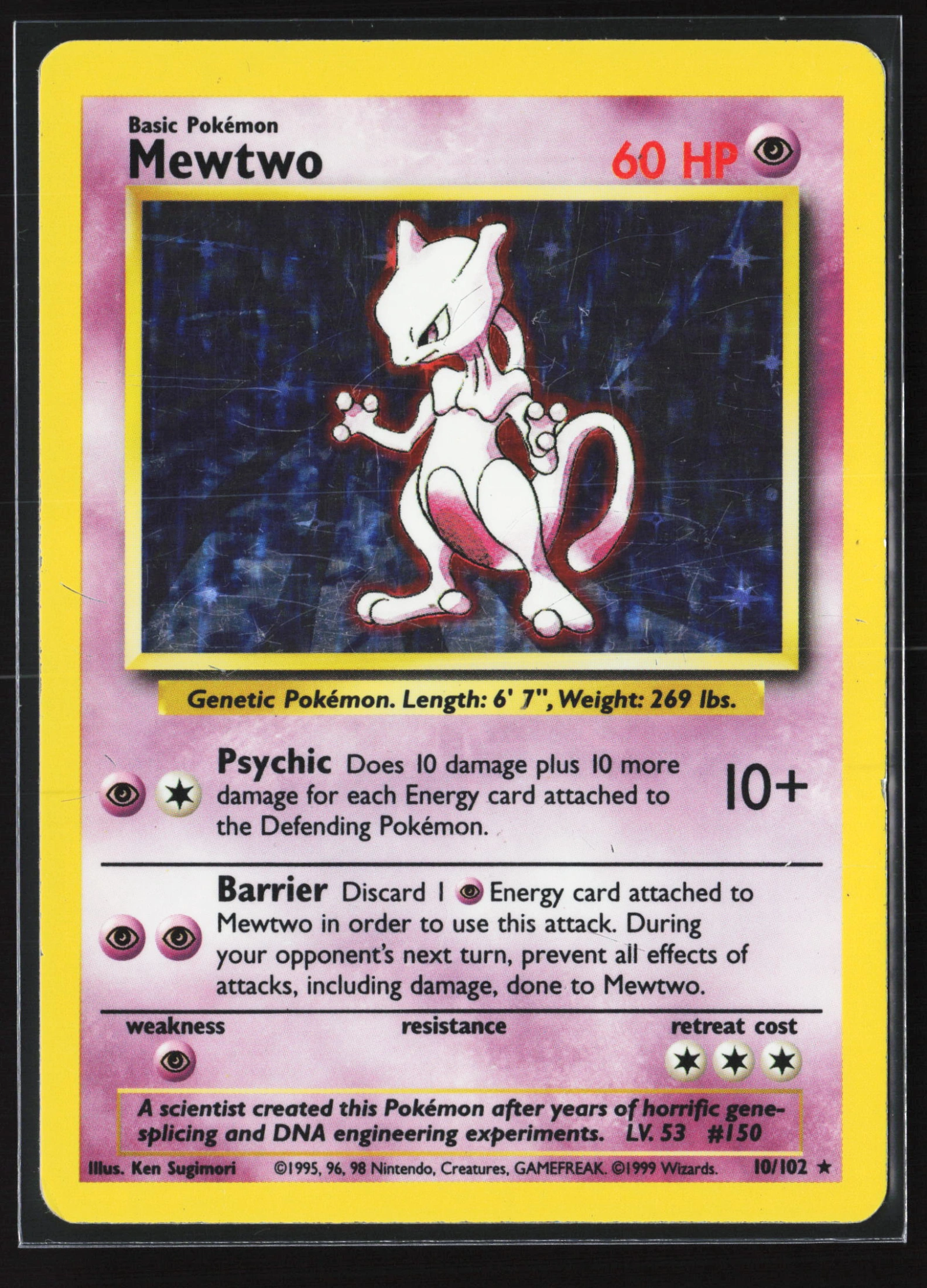 Mewtwo (BS 010) — Voorkant