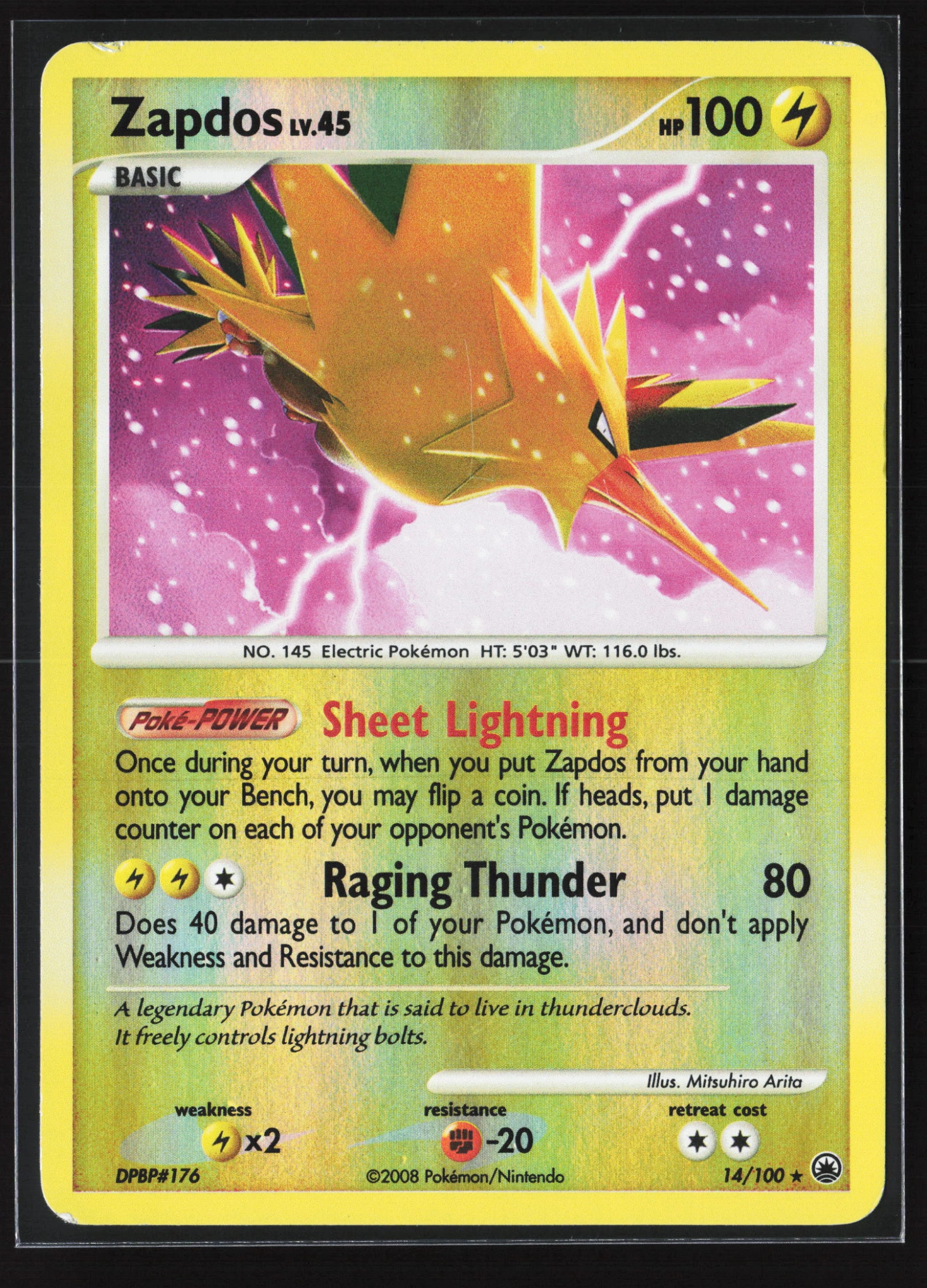 Zapdos (MD 014) — Voorkant