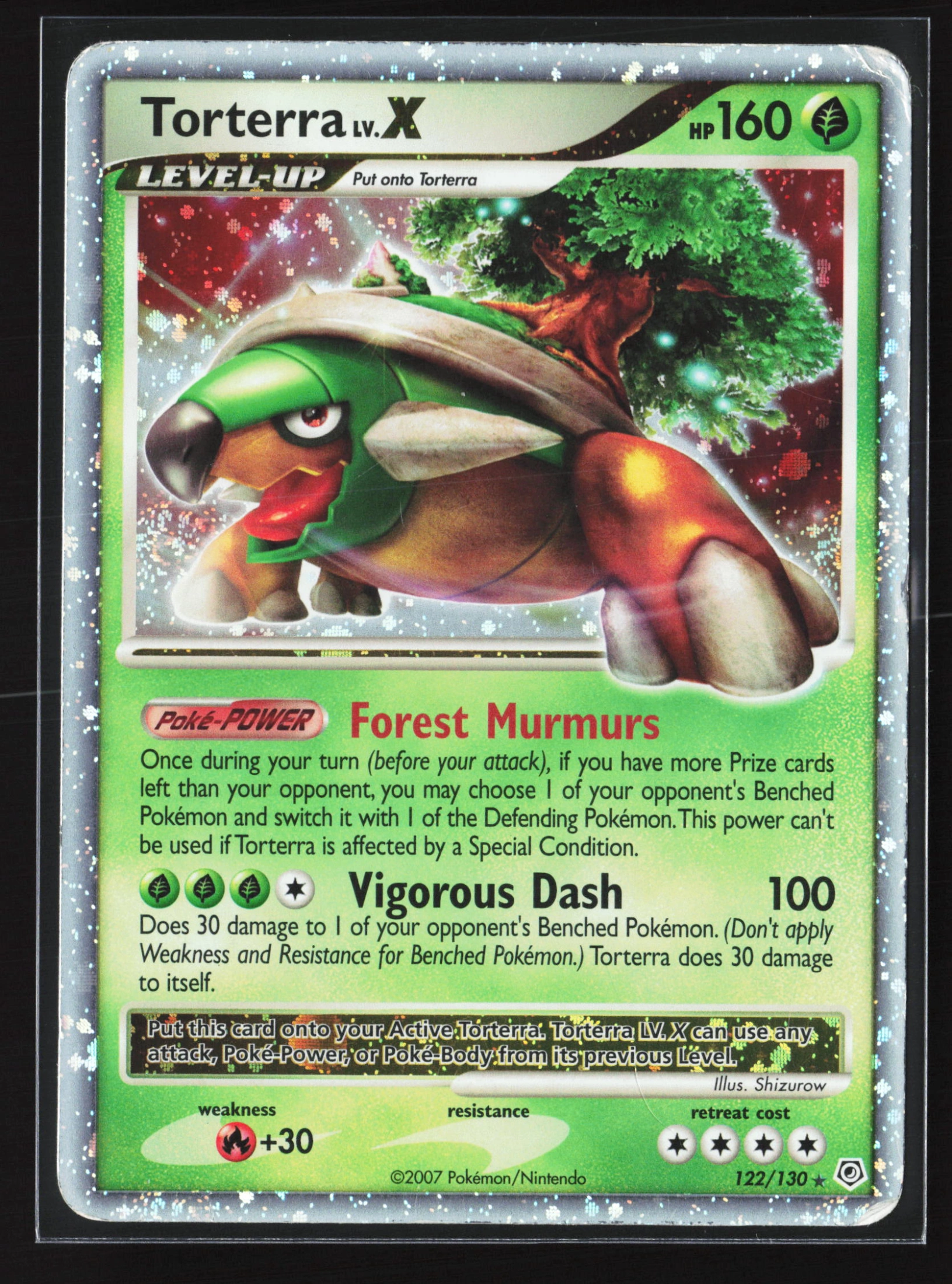 Torterra LV.X (DP 122) — Voorkant