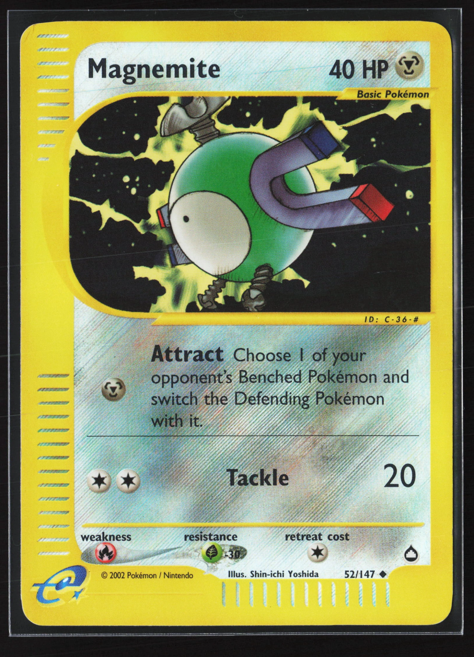 Magnemite (AQ 052) — Voorkant