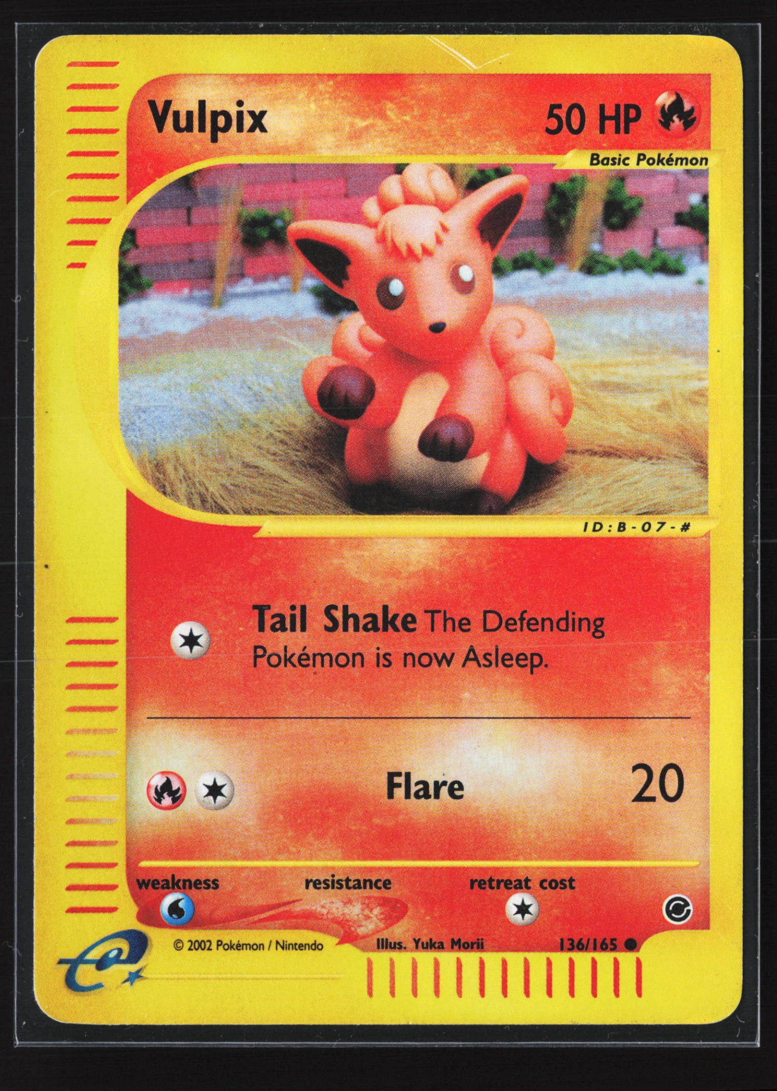 Vulpix (EX 136) — Voorkant